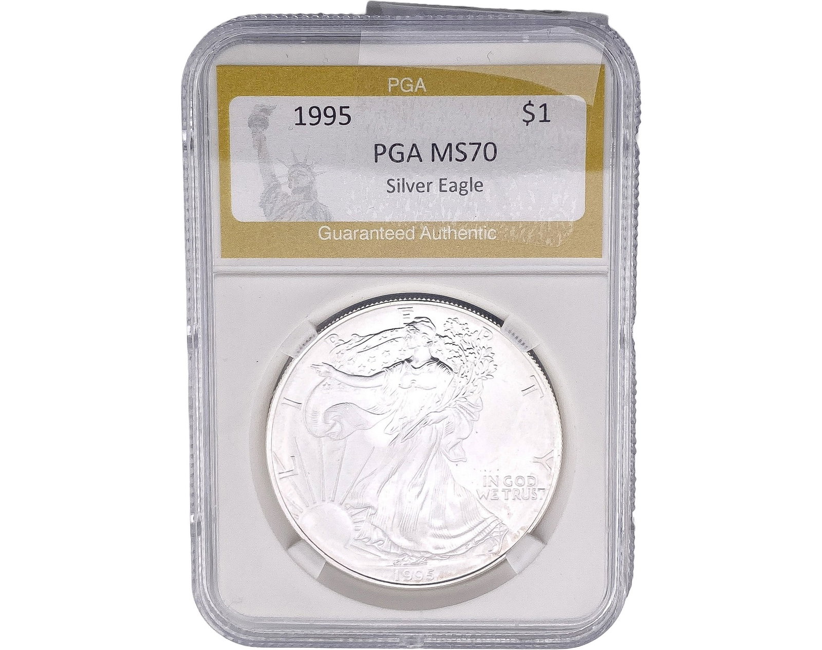 1995 Silver Eagle PGA MS70: 1995 Silver Eagle PGA MS70