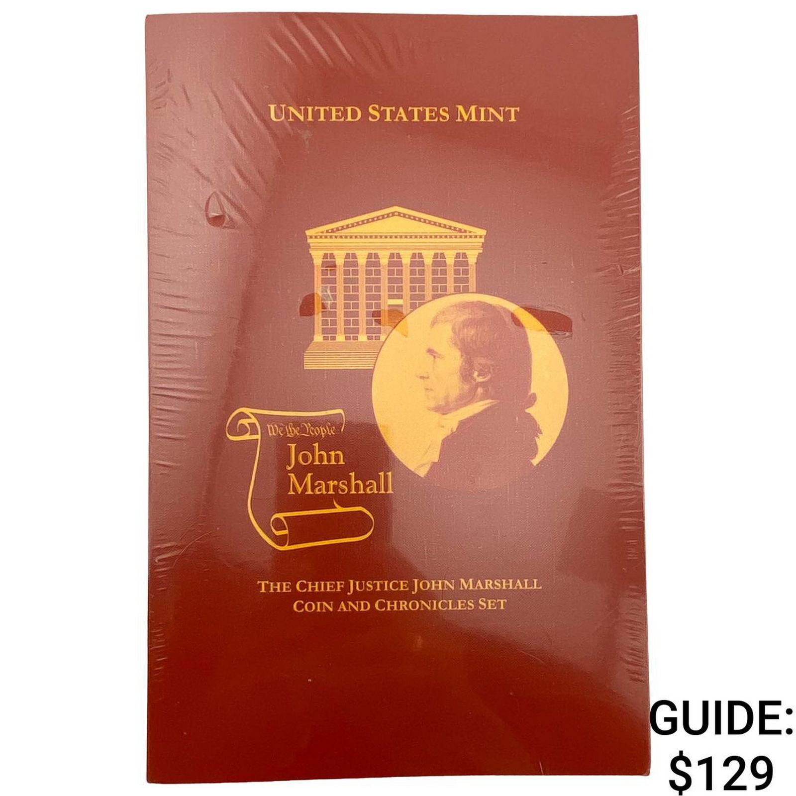 2005 Chief Justice John Marshall Silver Dollar: 2005 Chief Justice John Marshall Silver Dollar