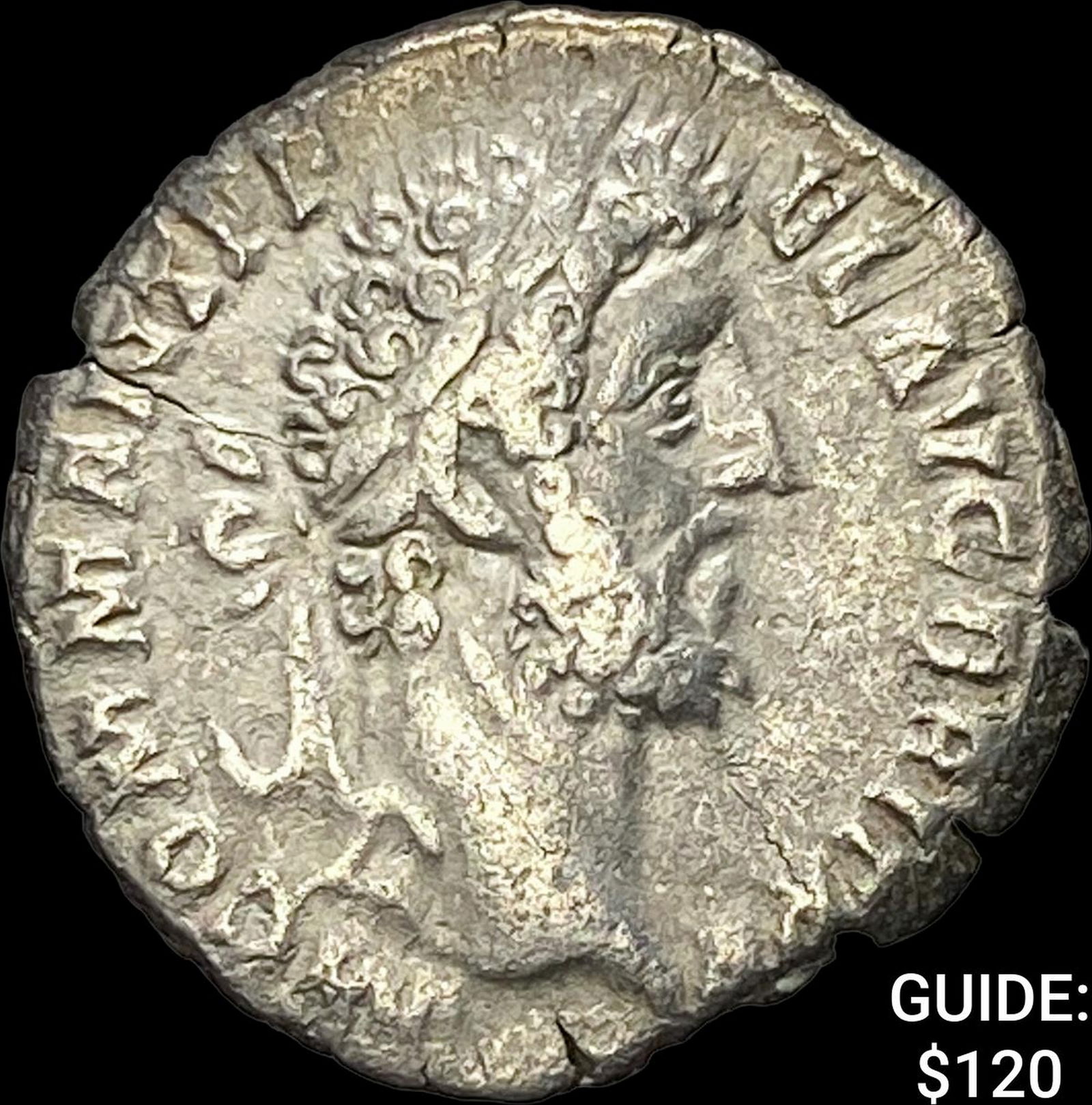 Roman Commodus 166-192 Silver Denarius HIGH GRADE (1 of 2)
