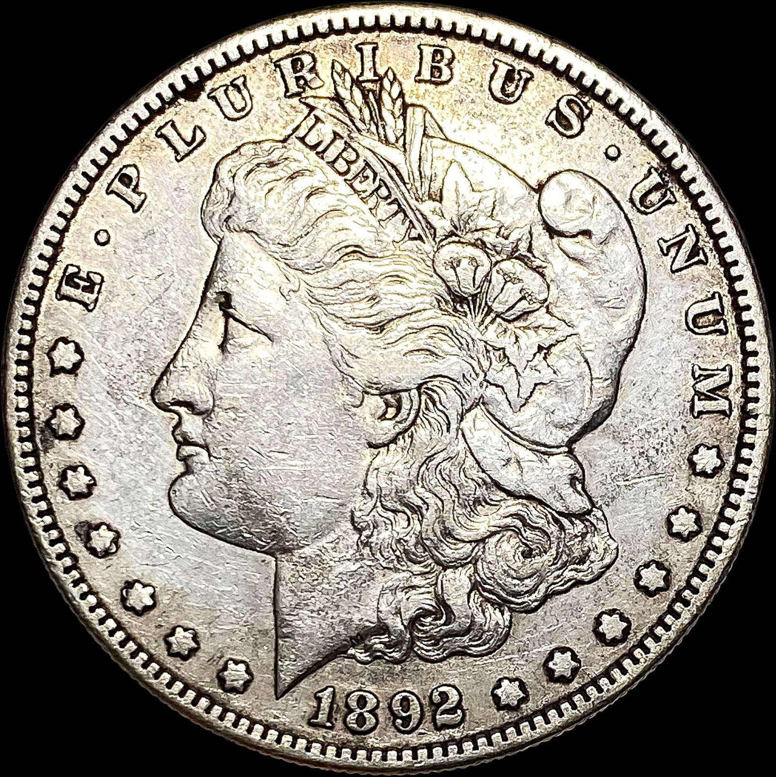 1892-S Silver Morgan Dollar CLOSELY UNCIRCULATED (1 of 2)