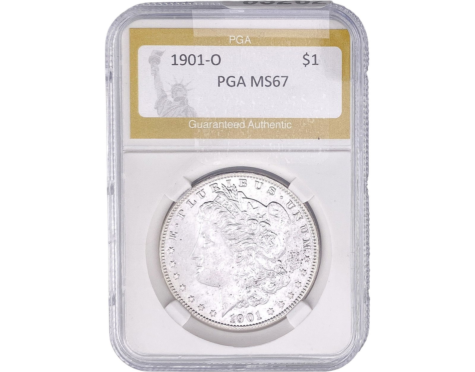 1901-O Morgan Silver Dollar PGA MS67 (1 of 2)