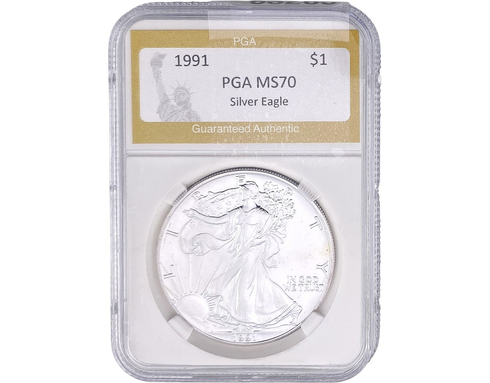 1991 Silver Eagle PGA MS70 (1 of 2)