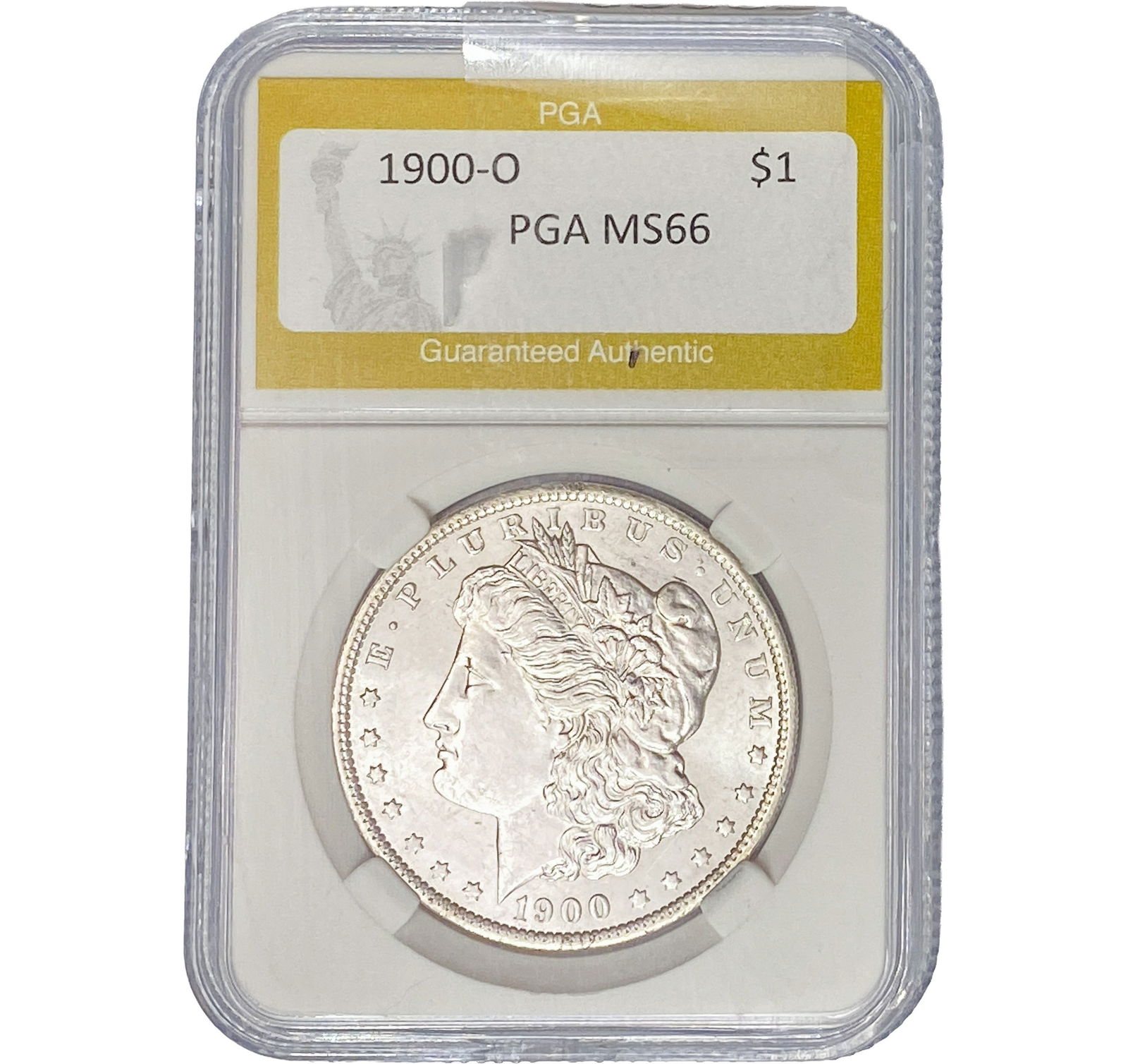 1900-O Morgan Silver Dollar PGA MS66 (1 of 2)
