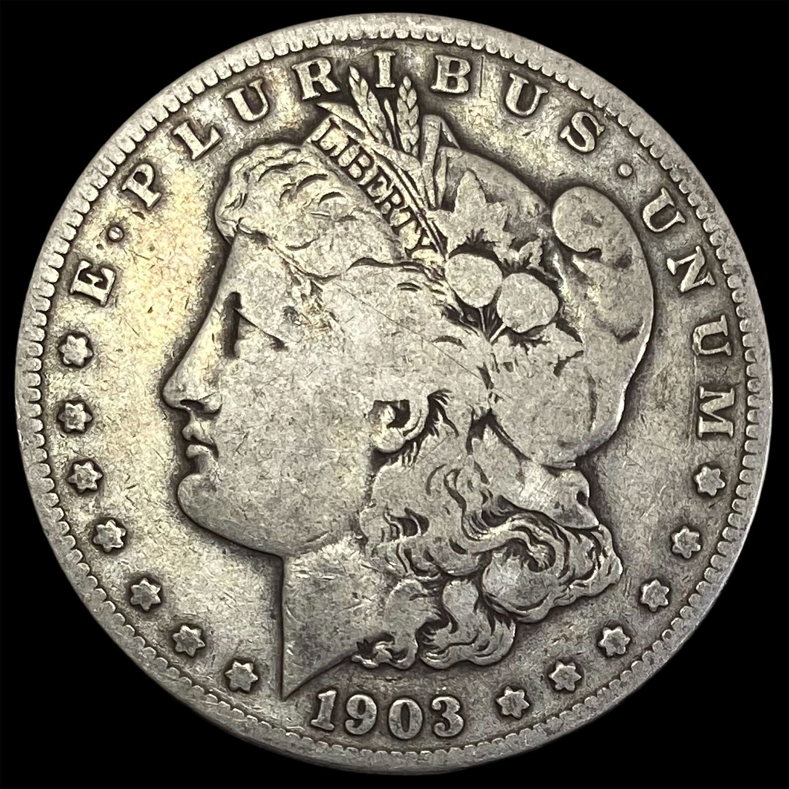 1903-S Silver Morgan Dollar NICELY CIRCULATED (1 of 2)