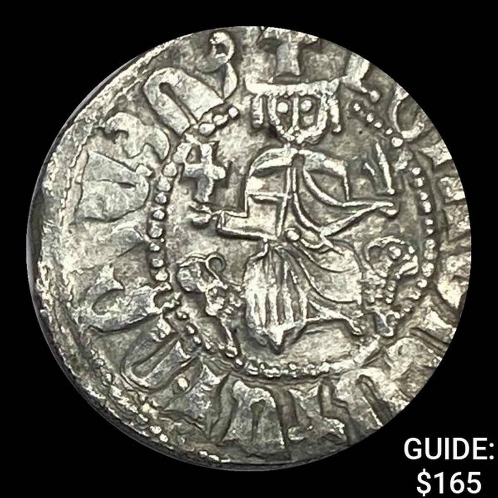 [1198-1219] Cursandors Armenia Silver Tram UNCIRCULATED: [1198-1219] Cursandors Armenia Silver Tram UNCIRCULATED