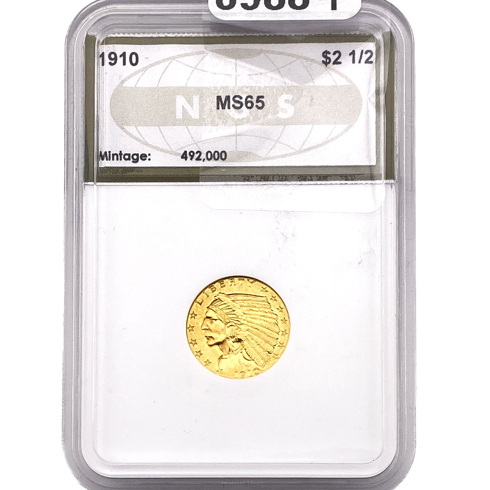 1910 $2.50 Gold Quarter Eagle NGS MS65 (1 of 2)