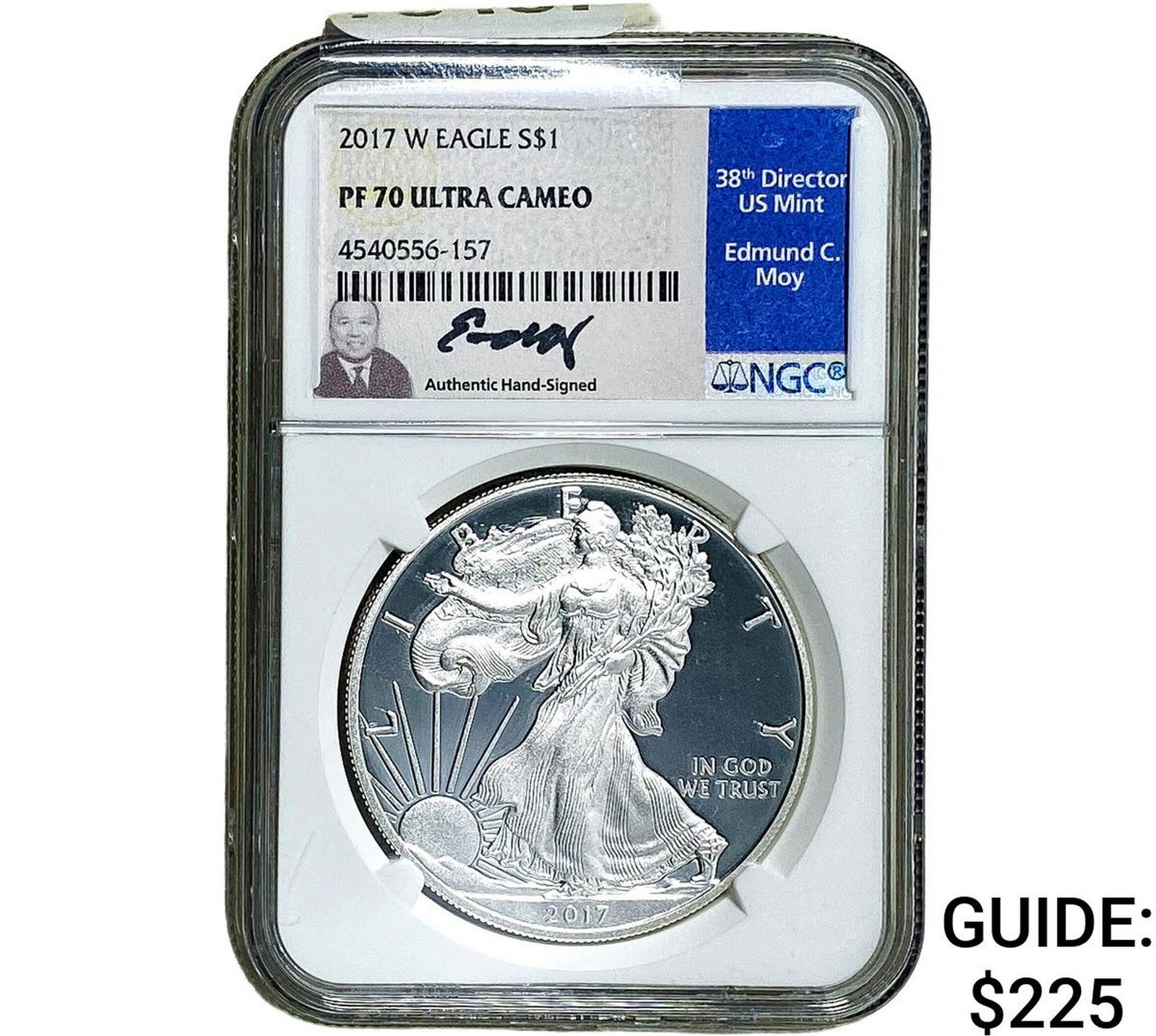 2017-W Silver Eagle NGC PF70 Ultra Cameo (1 of 2)