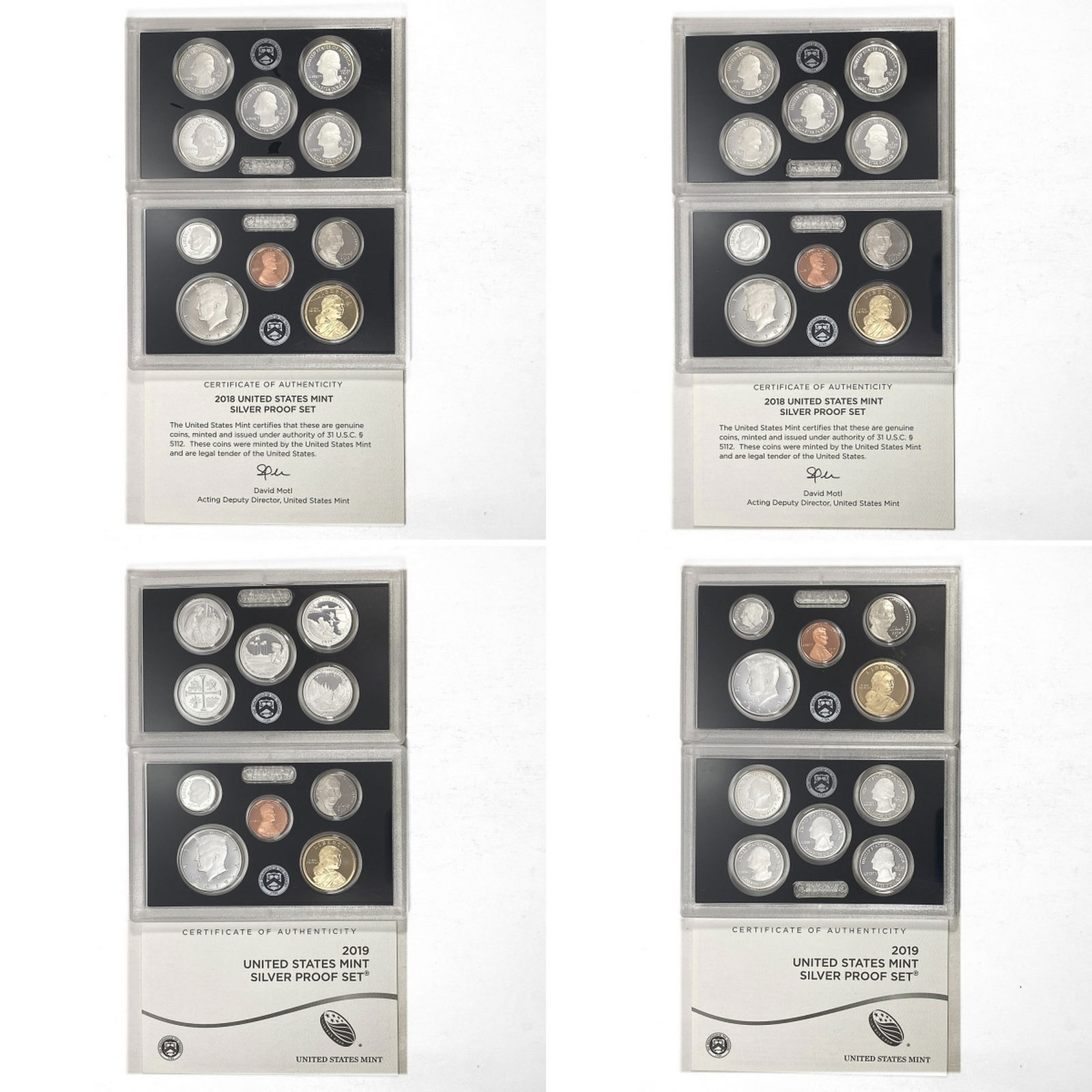 2018-2019 [40] U.S. SIlver Proof Sets (1 of 2)