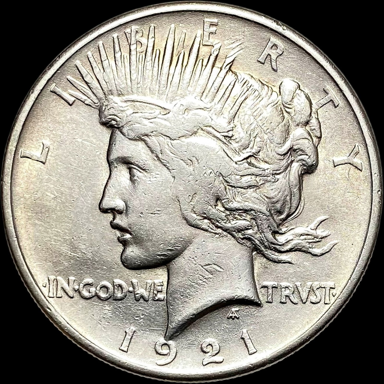 1921 Silver Peace Dollar LIGHTLY CIRCULATED (1 of 2)