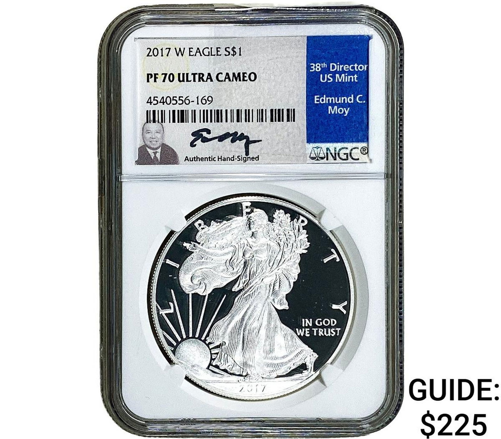 2017 Silver Eagle NGC PF70 Ultra Cameo (1 of 2)