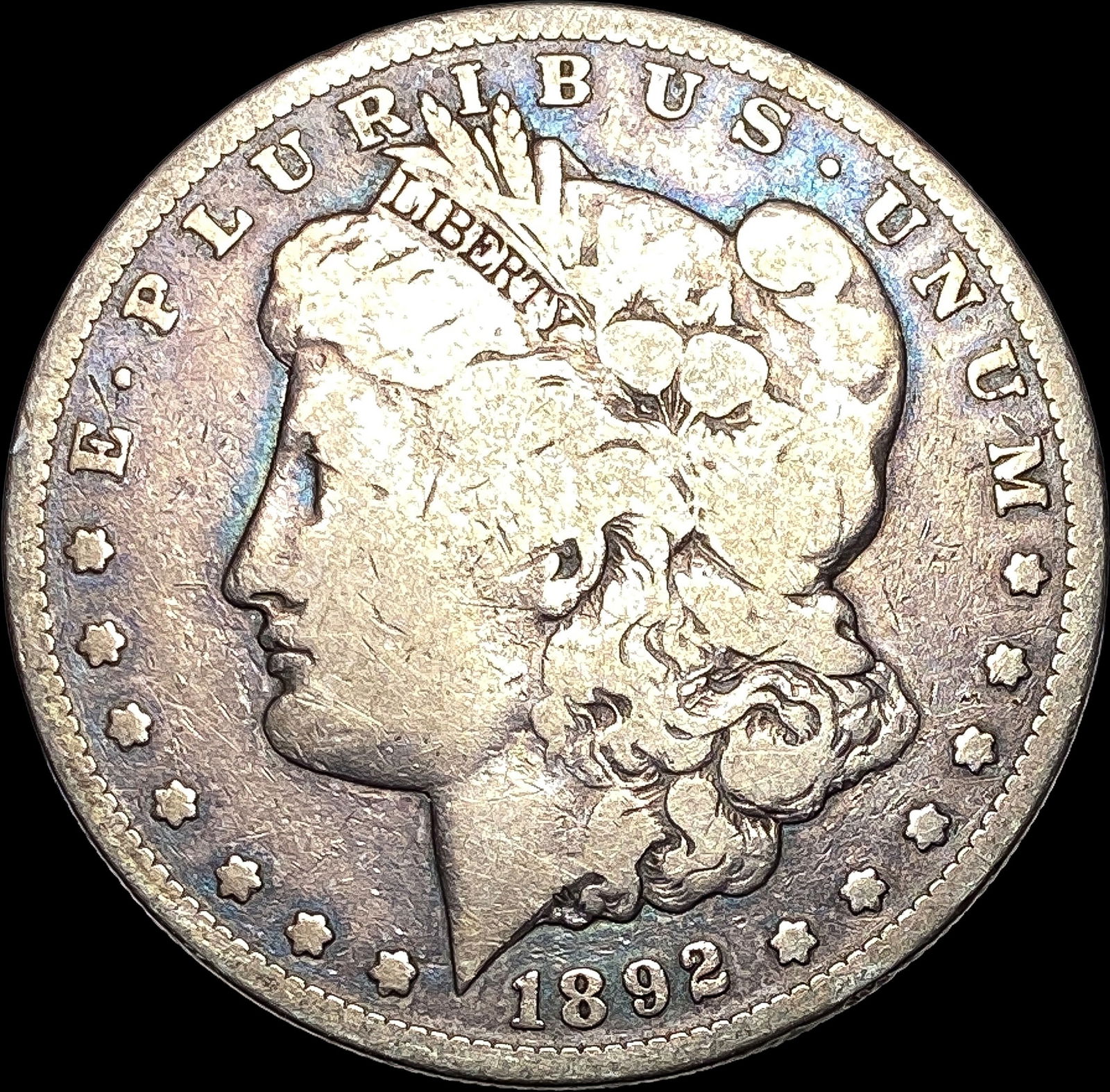 1892-S Silver Morgan Dollar NICELY CIRCULATED (1 of 2)