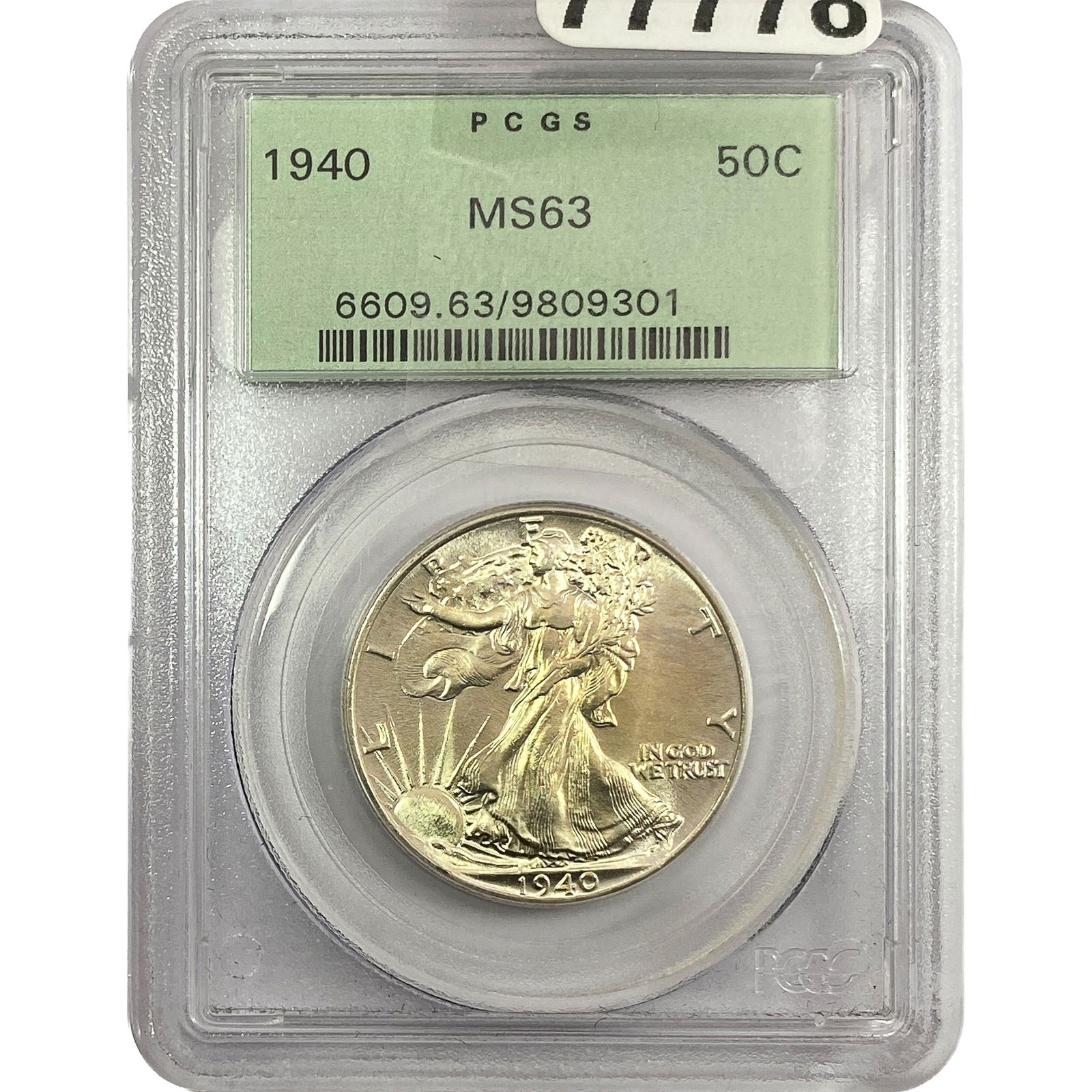1940 Walking Liberty Half Dollar PCGS MS63 (1 of 2)