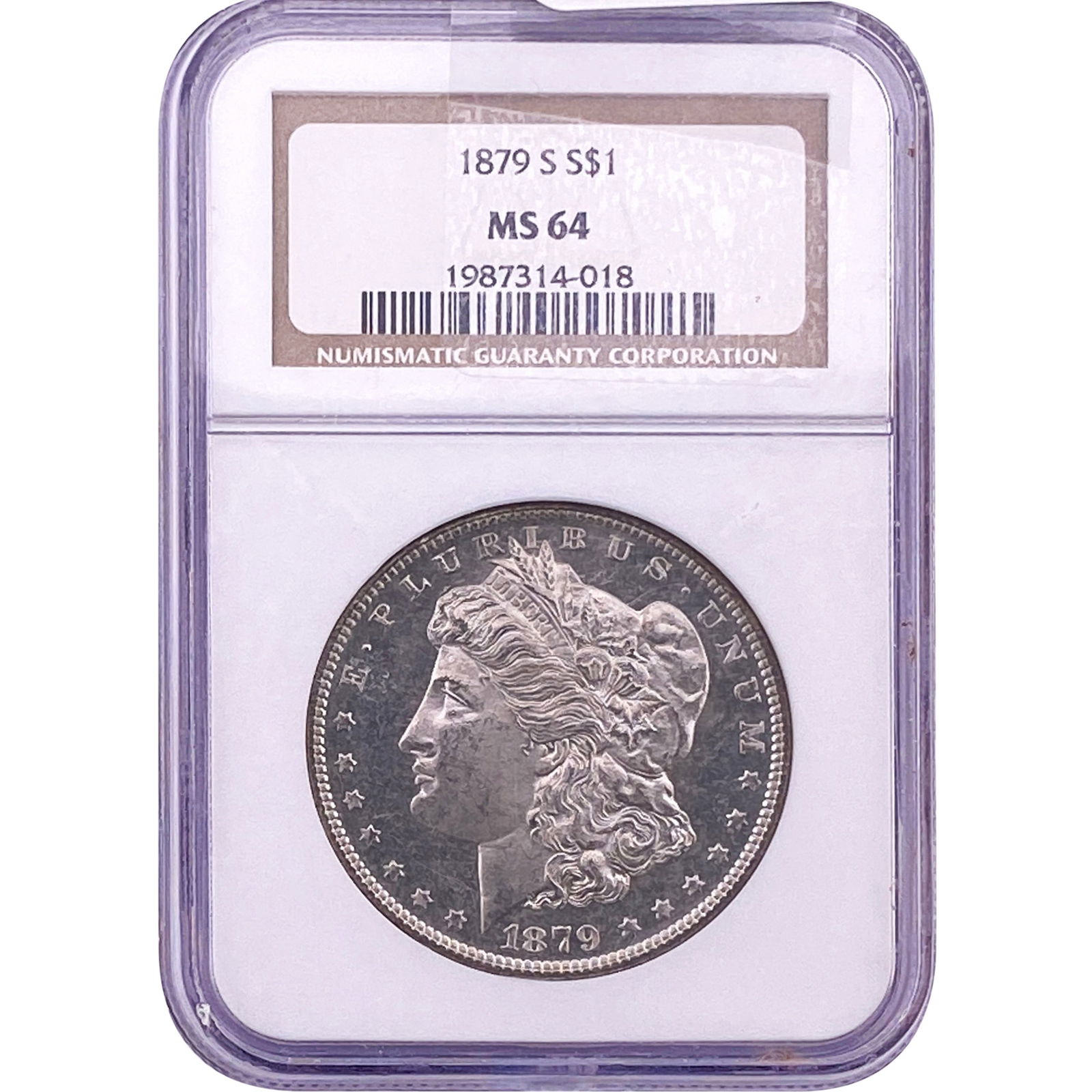 1879-S Morgan Silver Dollar NGC MS64 (1 of 2)