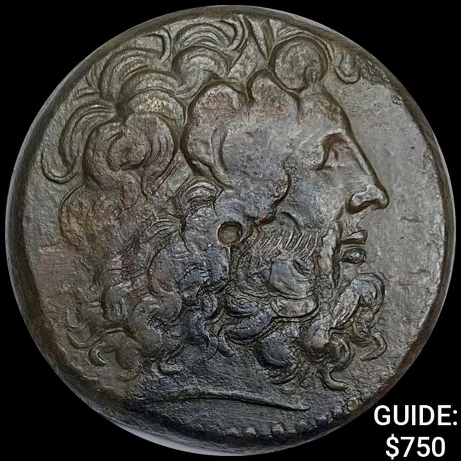 204-180 BC Egypt Ptolemaic Kingdom AE33 CLOSELY UNCIRCULATED (1 of 2)