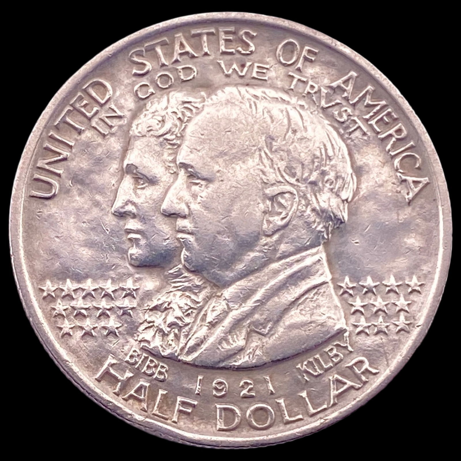 1921 Silver Alabama Half Dollar CLOSELY UNCIRCULATED (1 of 2)