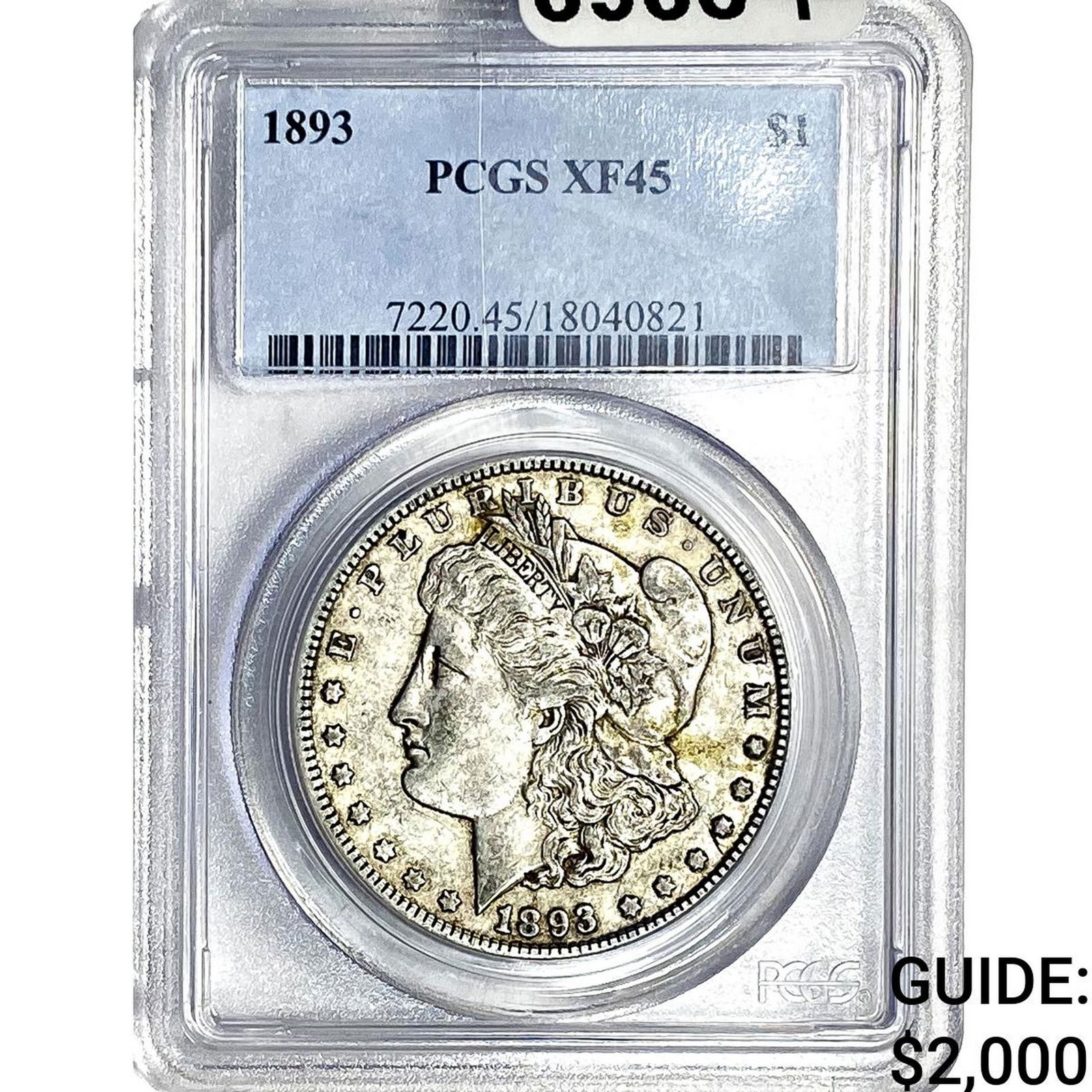 1893 Morgan Silver Dollar PCGS XF45 (1 of 2)