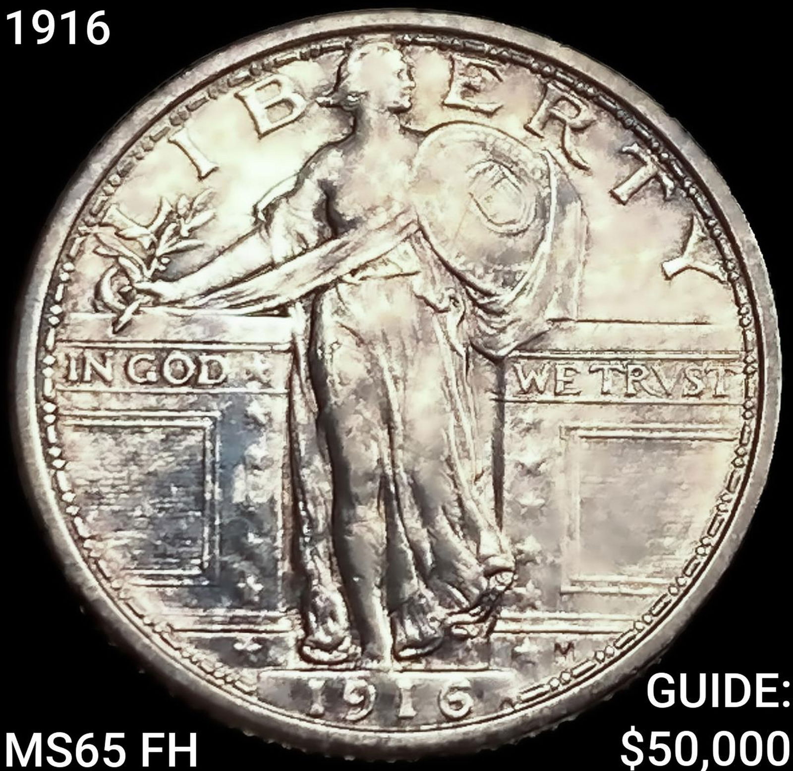 1916 Standing Liberty Quarter GEM BU FH (1 of 2)