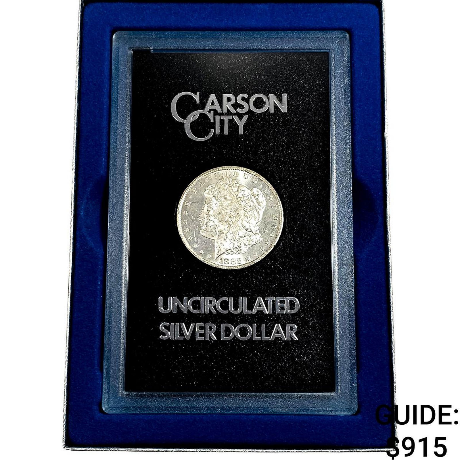 1882-CC Morgan Silver Dollar UNC (1 of 3)