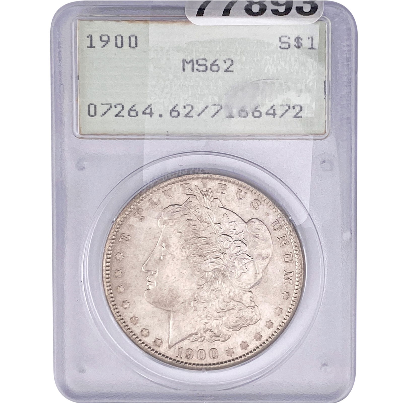 1900 Morgan Silver Dollar PCGS MS62 (1 of 2)