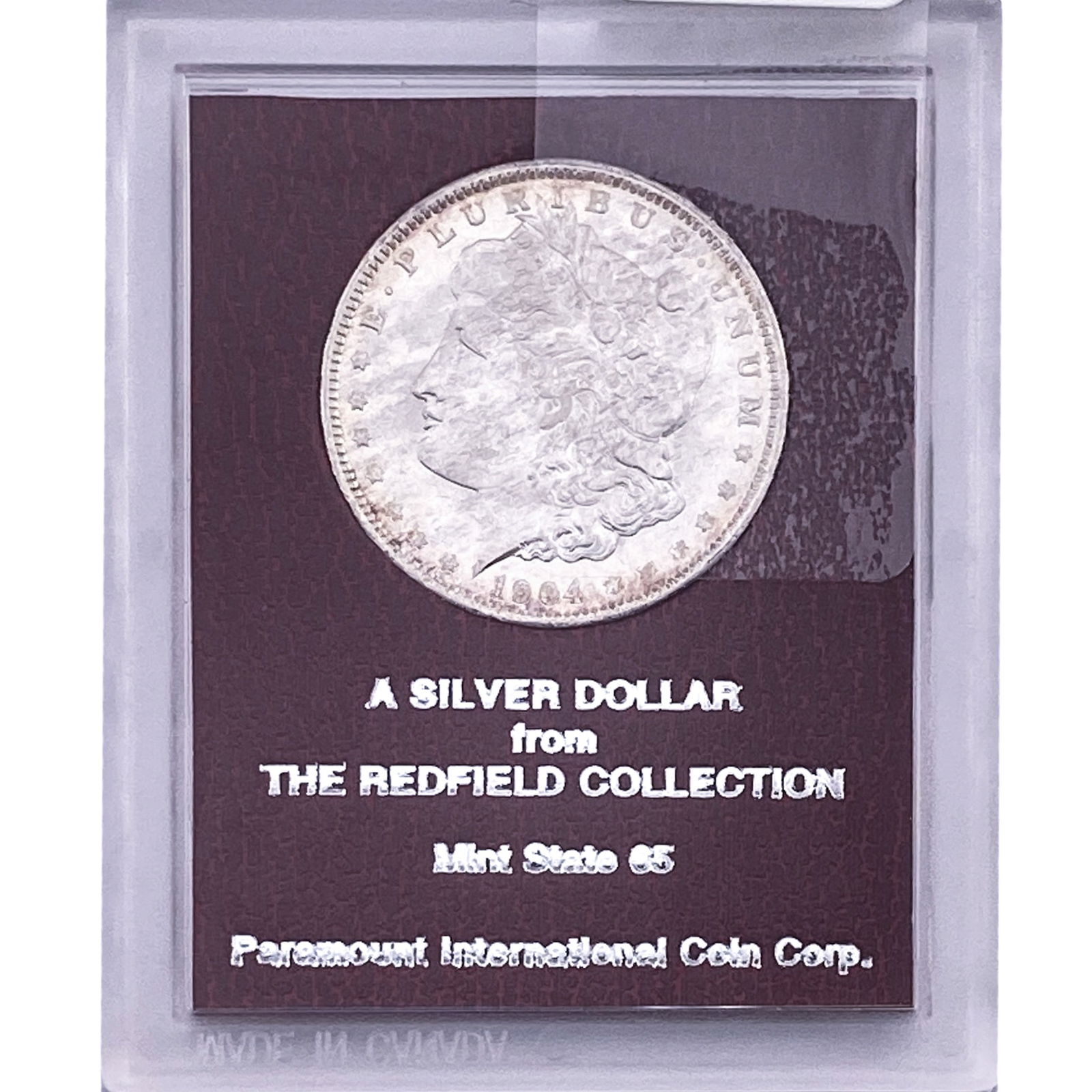 1904-O Morgan Silver Dollar Redfield MS65 (1 of 2)