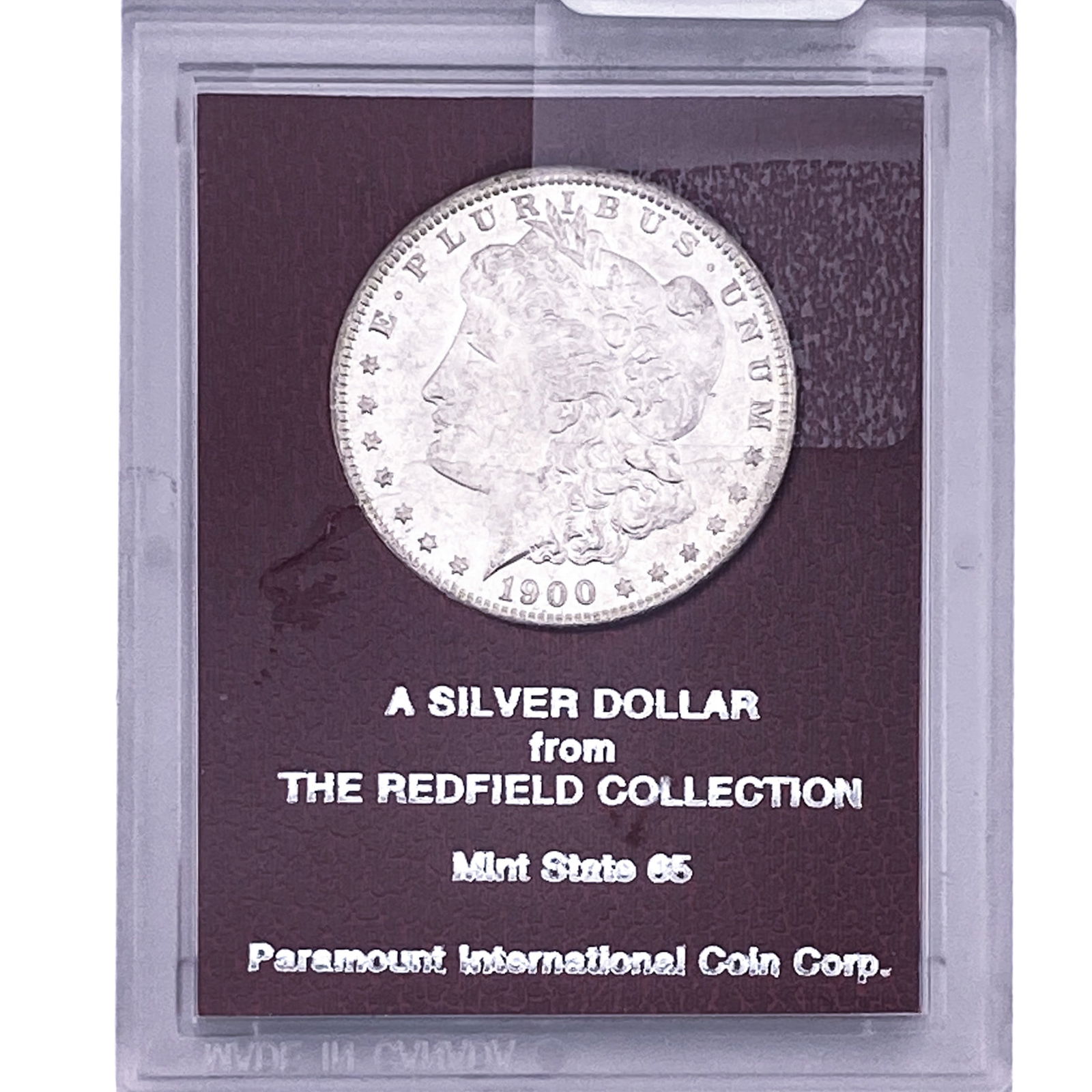 1900-O Morgan Silver Dollar Redfield MS65 (1 of 2)