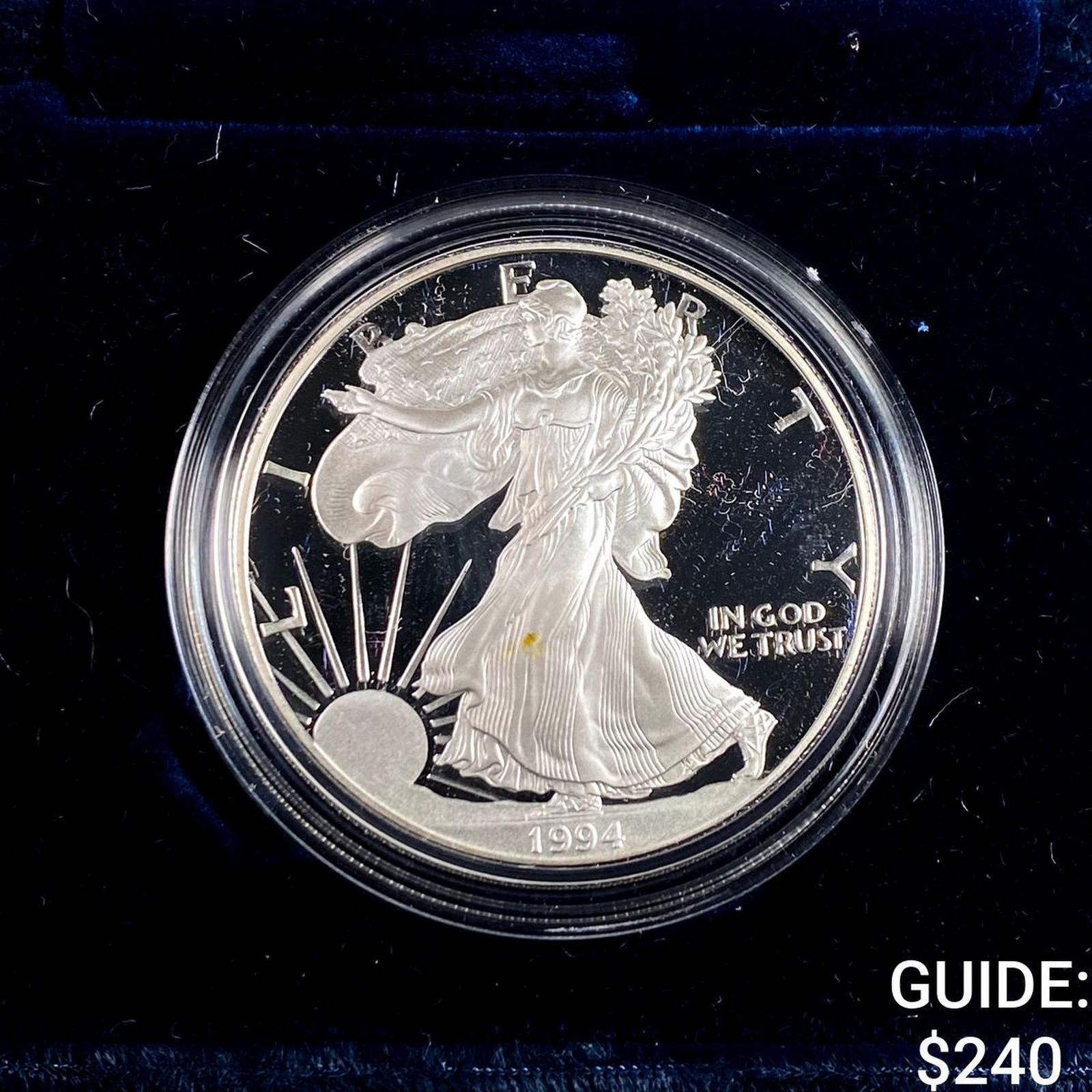 1994 1oz Proof Silver Eagle w/ Box (1 of 3)