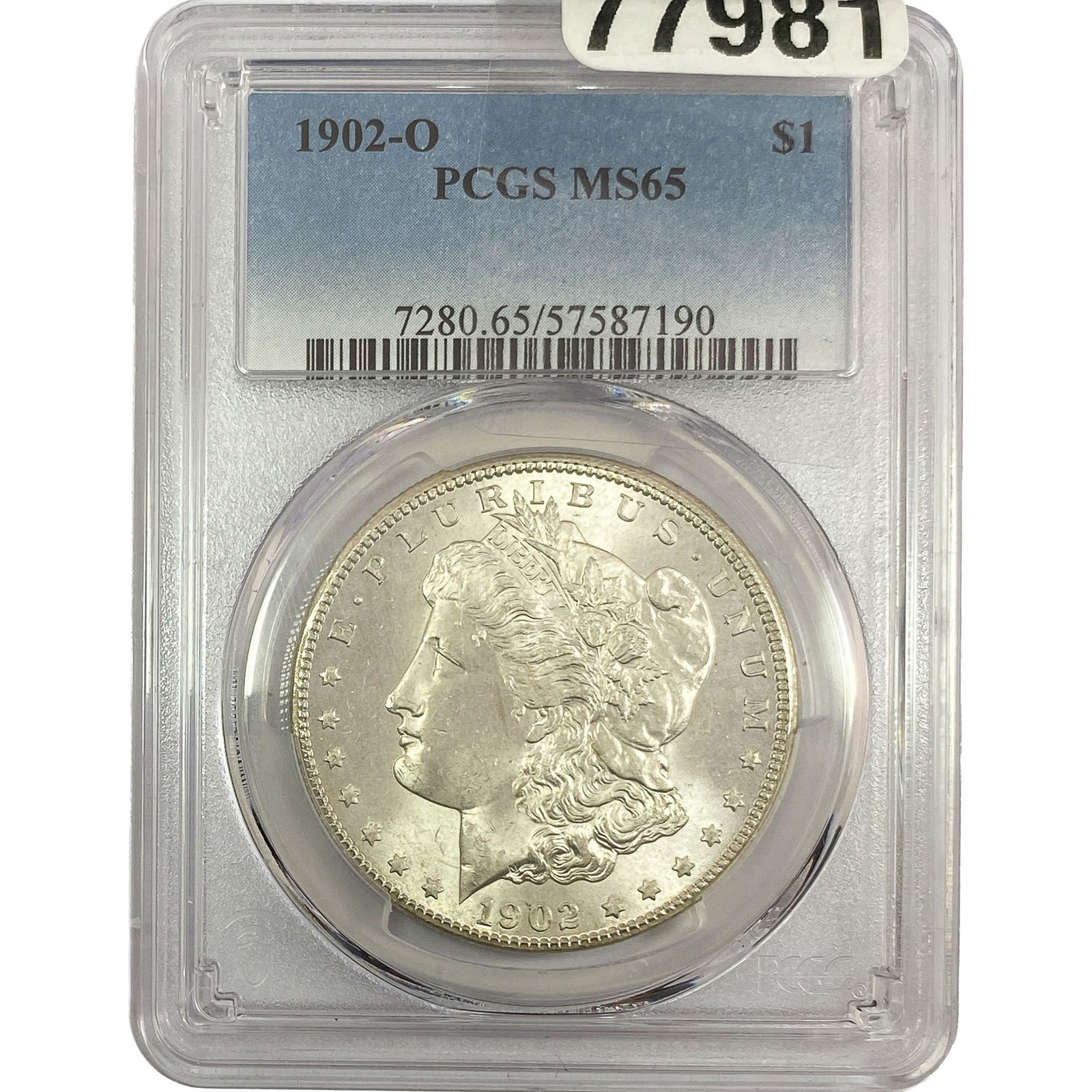 1902-O Morgan Silver Dollar PCGS MS65 (1 of 2)