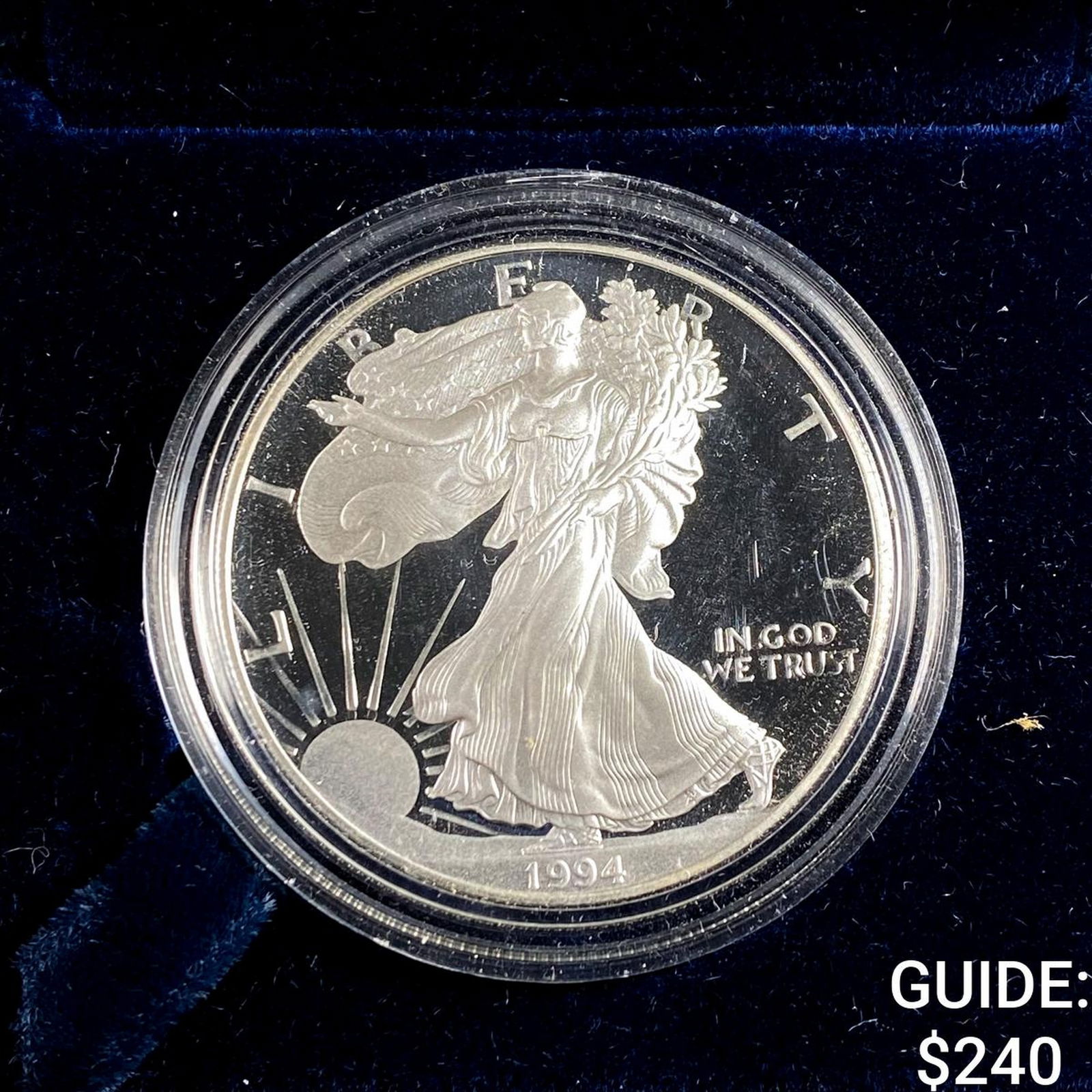 1994 1oz Proof Silver Eagle w/ Box (1 of 3)