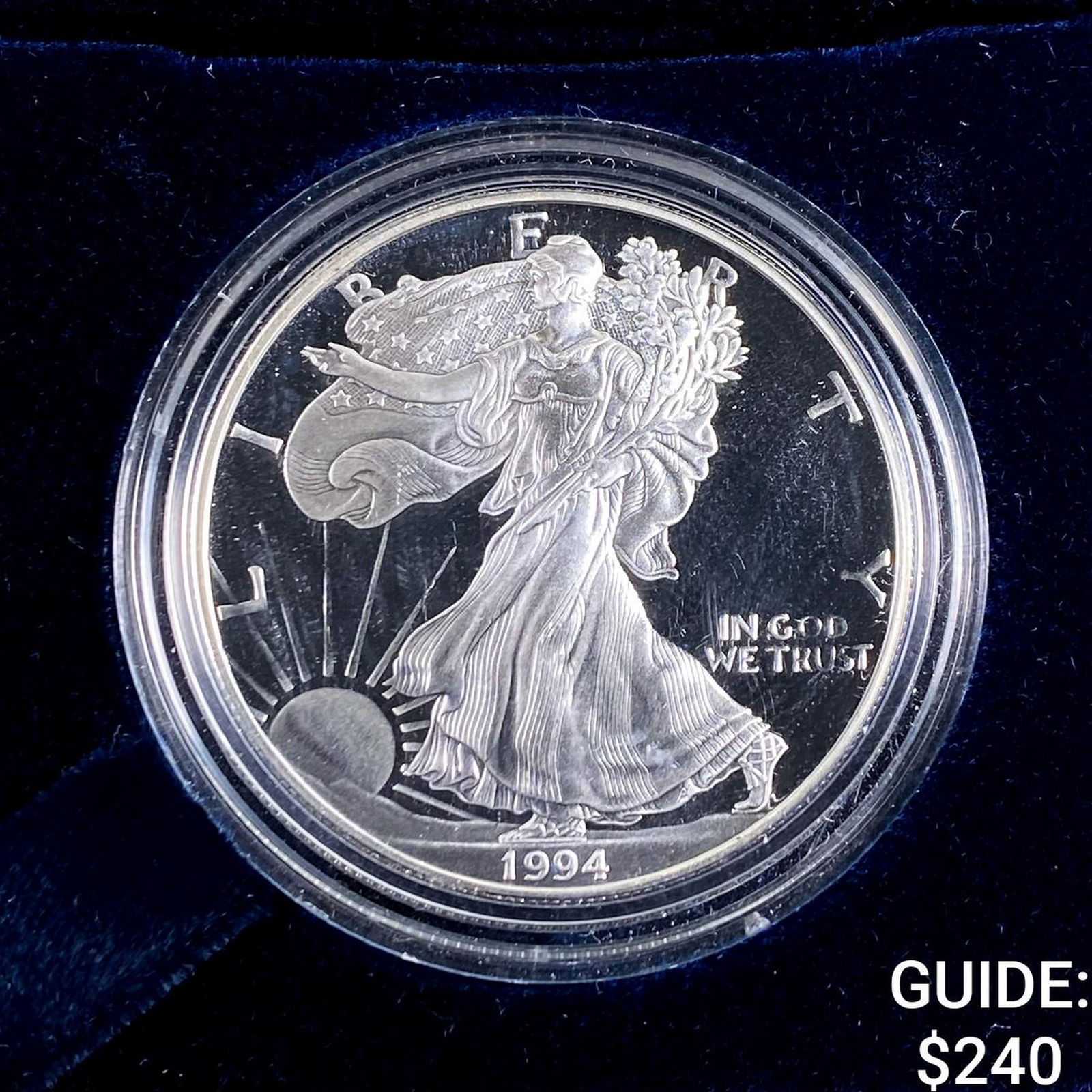1994 1oz Proof Silver Eagle w/ Box (1 of 3)