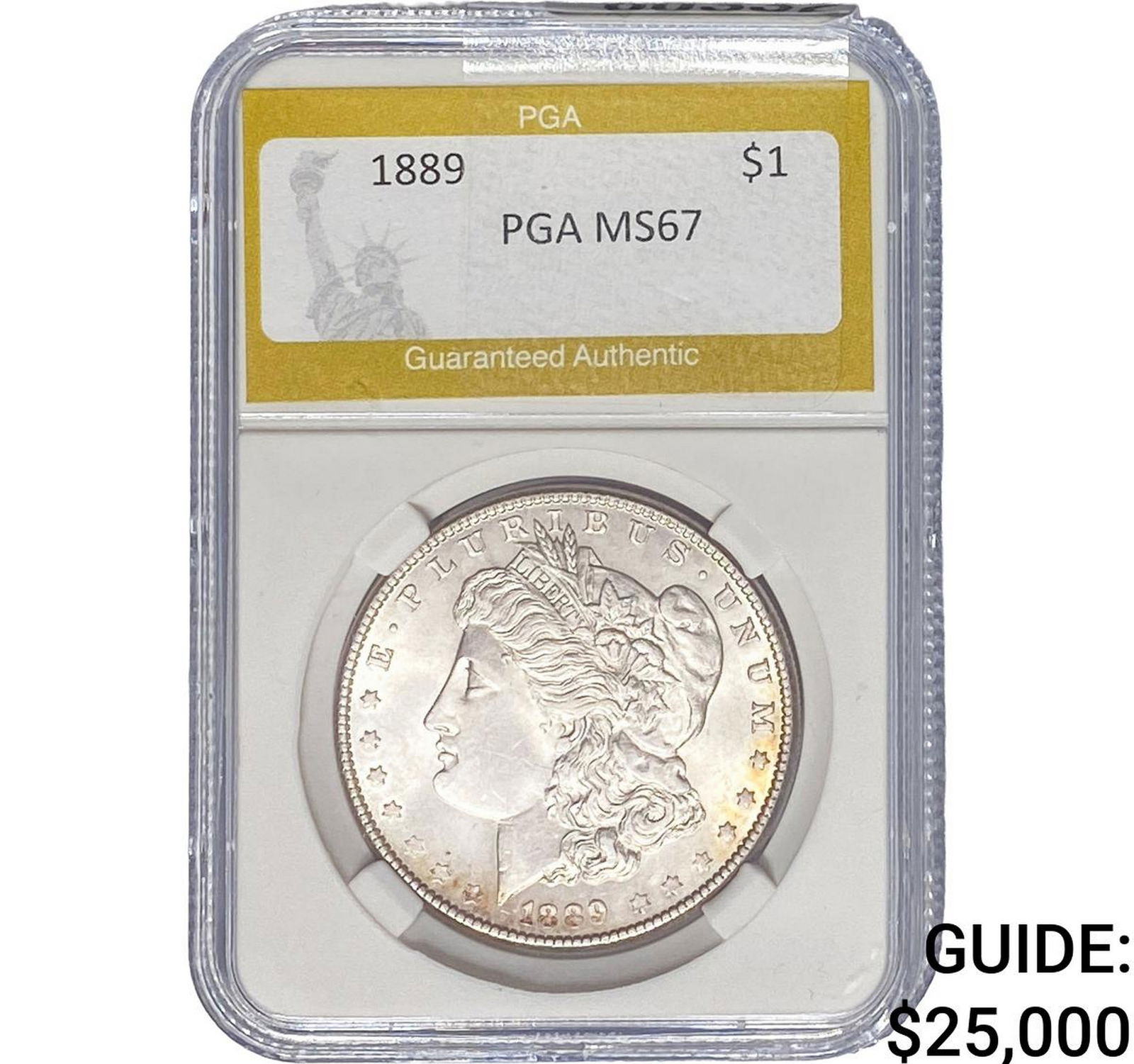 1889 Morgan Silver Dollar PGA MS67 (1 of 2)