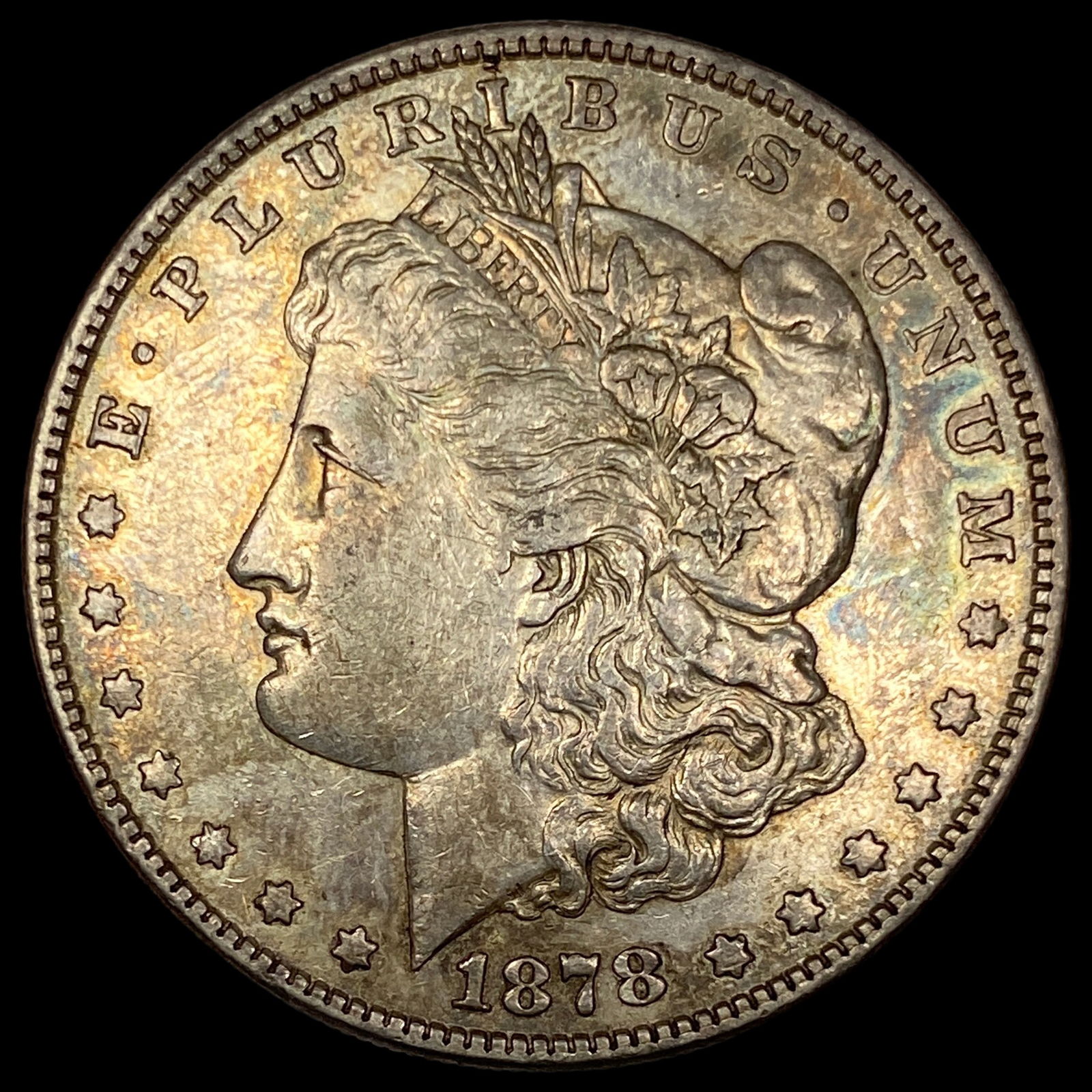1878 8TF Silver Morgan Dollar CLOSELY UNCIRCULATED (1 of 2)