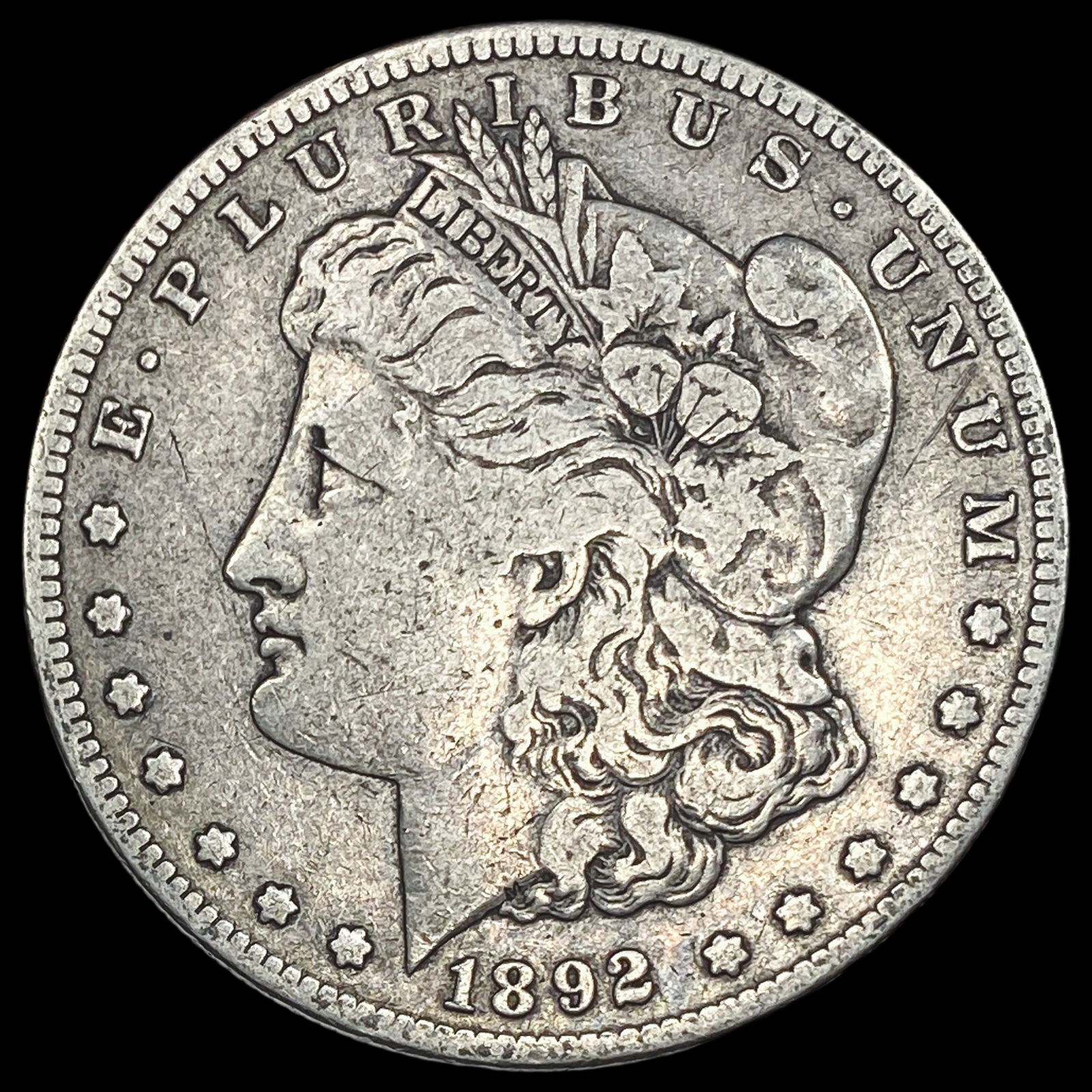 1892-S Silver Morgan Dollar LIGHTLY CIRCULATED (1 of 2)
