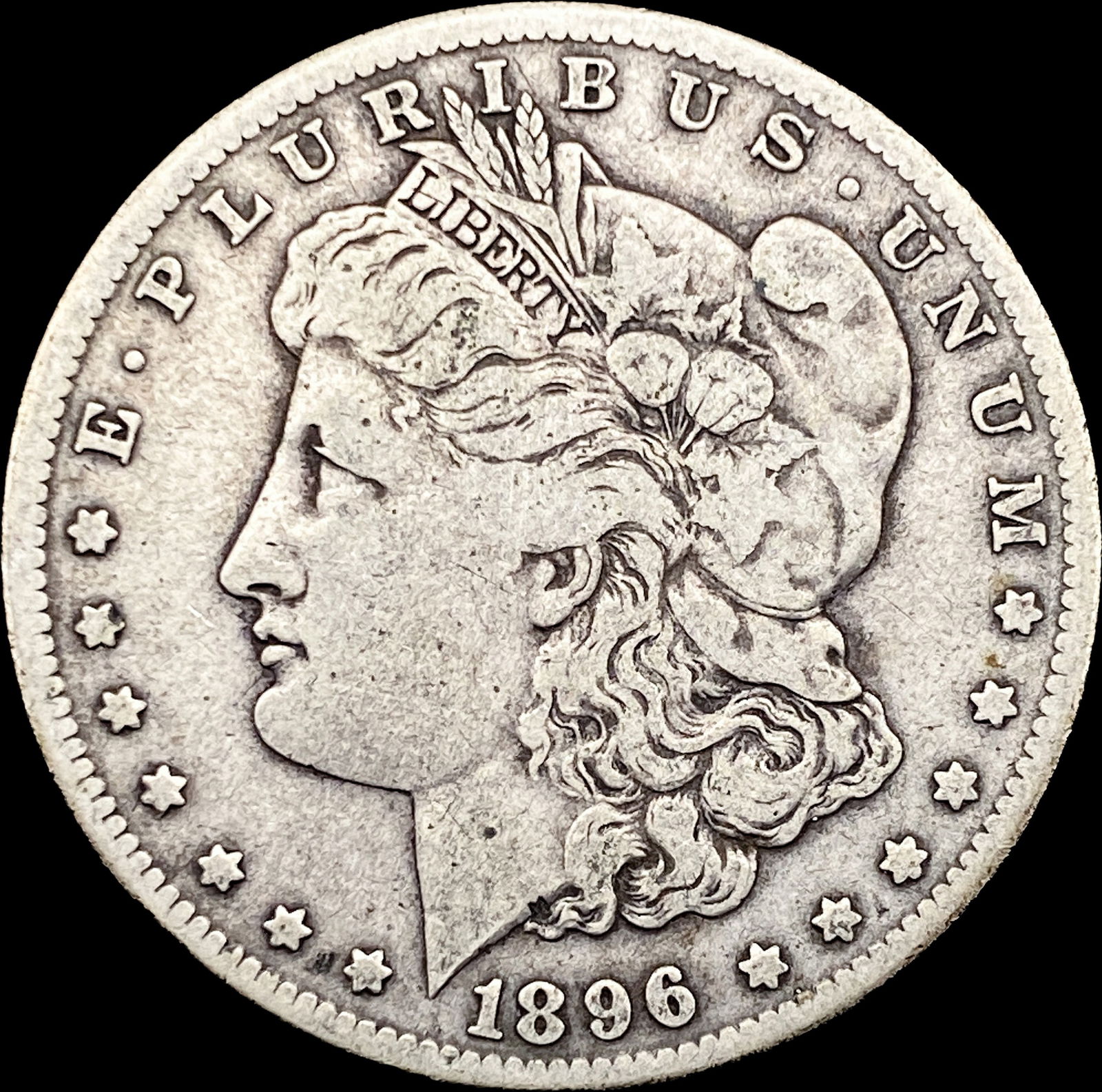 1896-S Silver Morgan Dollar LIGHTLY CIRCULATED (1 of 2)
