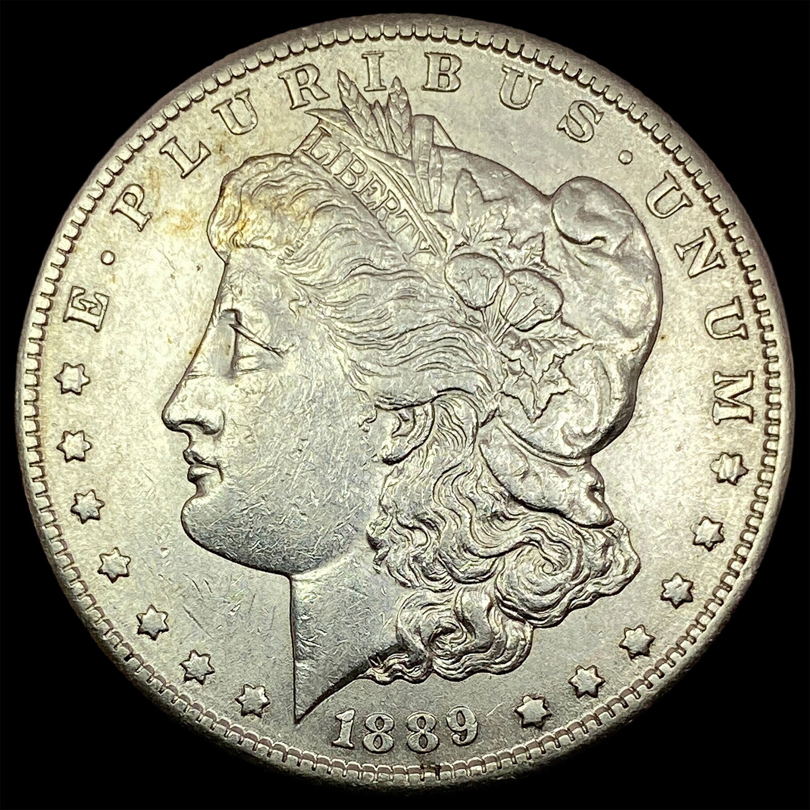 1889-S Silver Morgan Dollar CHOICE AU (1 of 2)