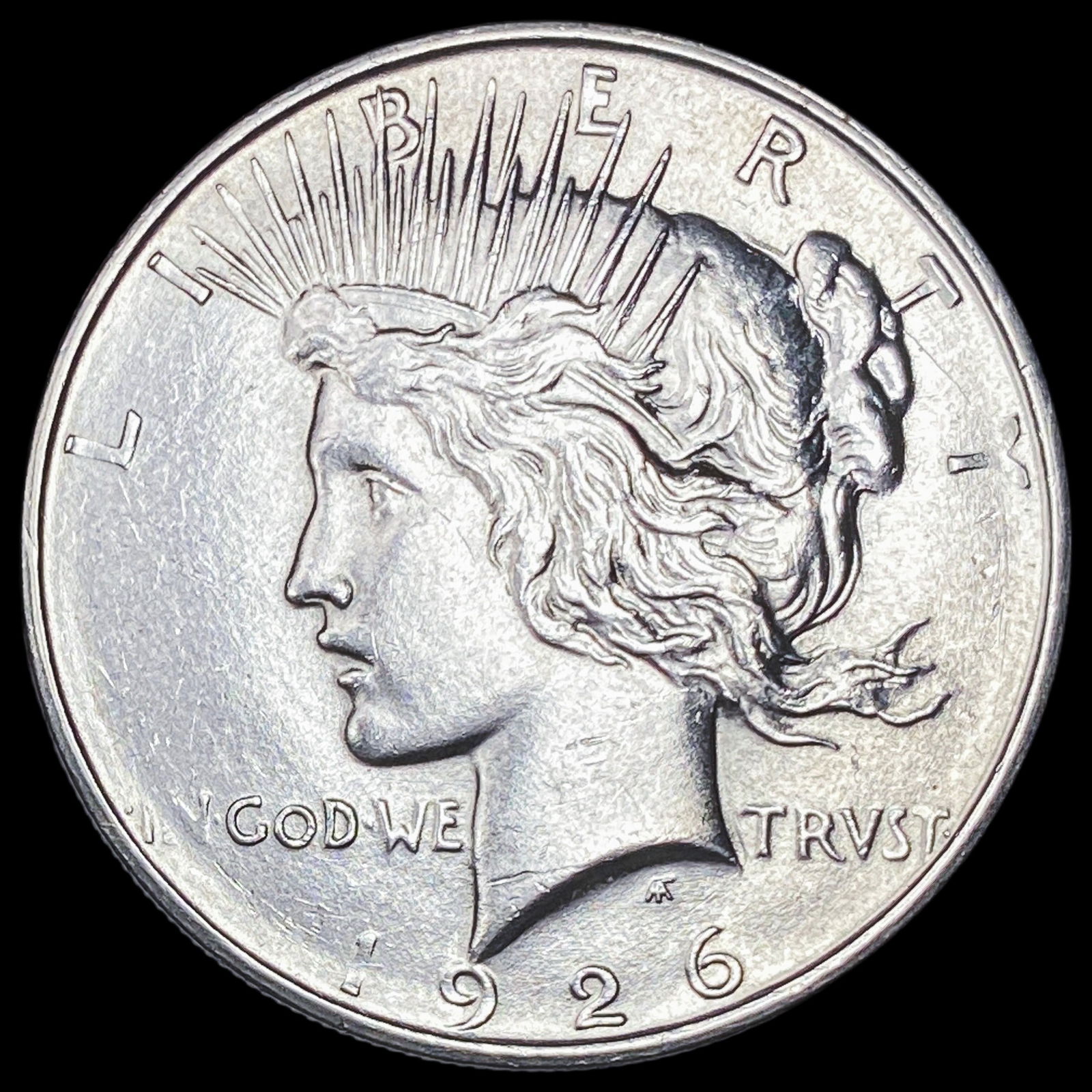 1926-D Peace Silver Dollar CHOICE AU (1 of 2)