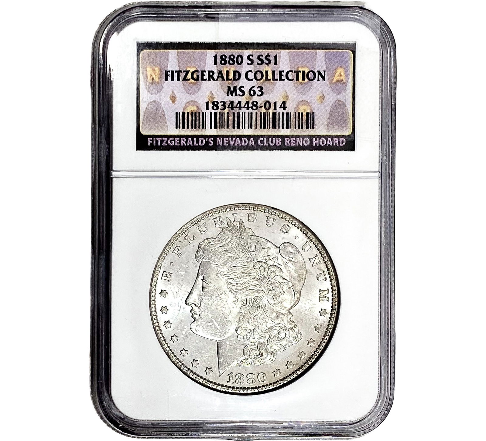 1880-S Morgan Silver Dollar NGC MS63 Fitzgerald Co (1 of 2)
