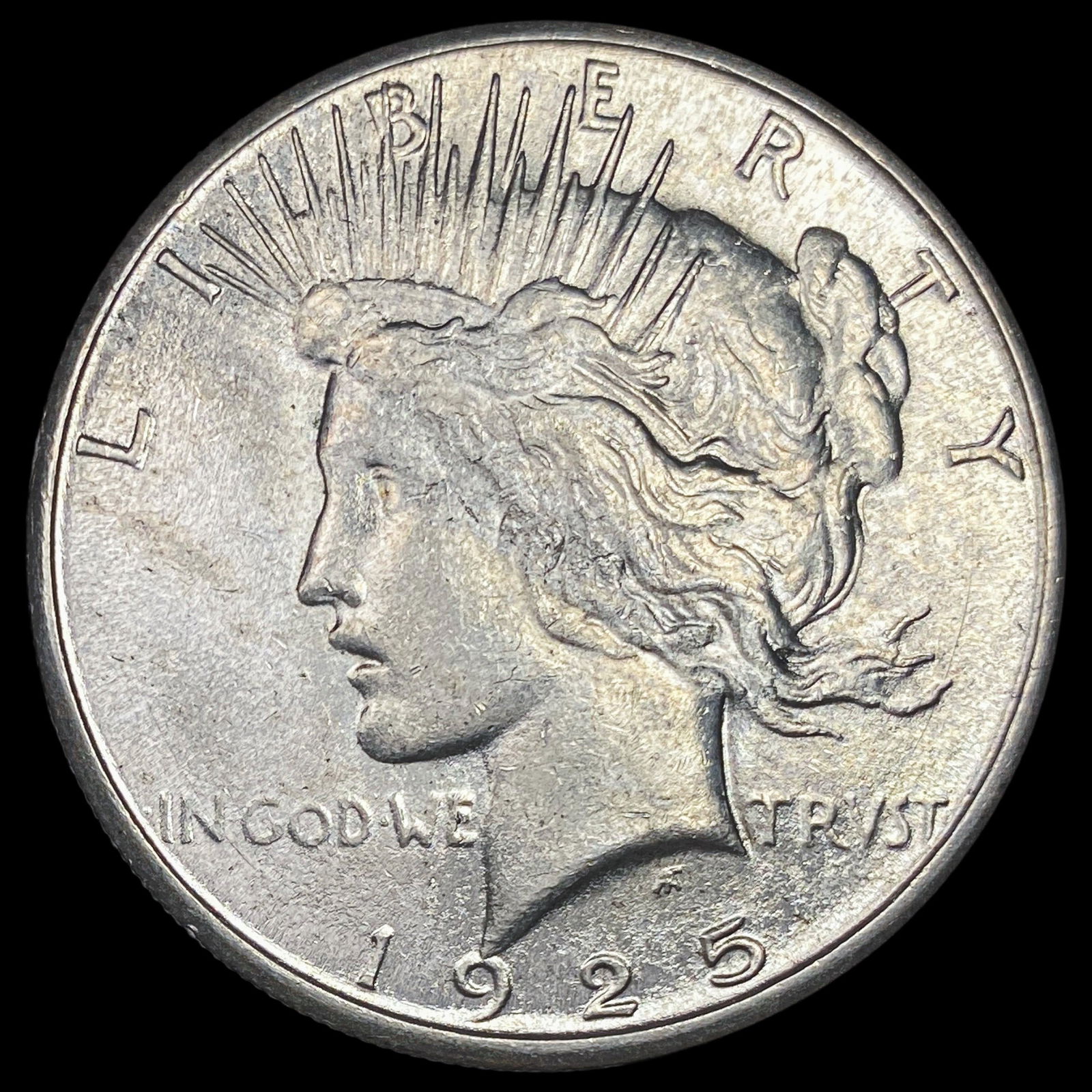 1925-S Silver Peace Dollar UNCIRCULATED (1 of 2)