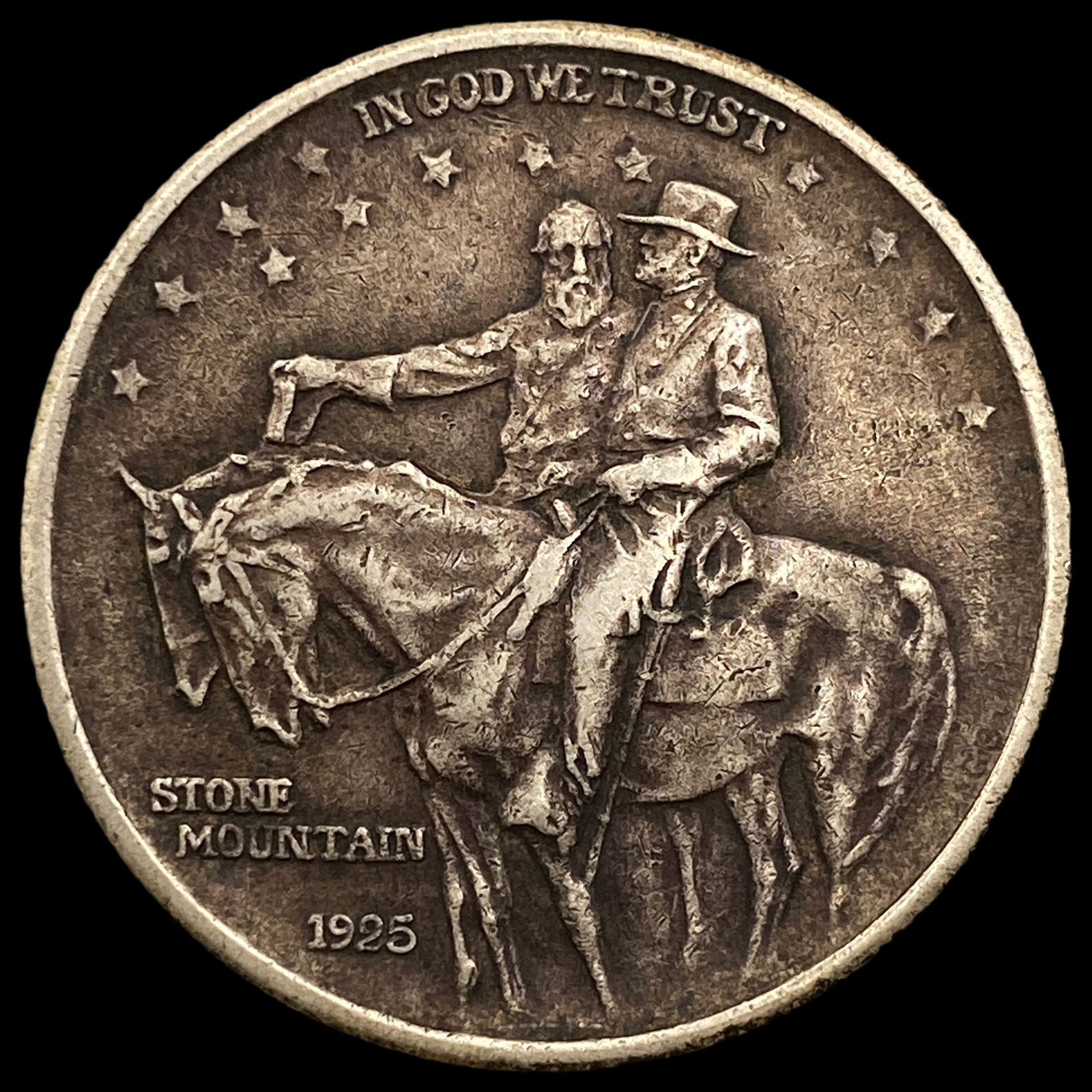 1925 Stone Mountain Half Dollar NEARLY UNCIRCULATED (1 of 2)