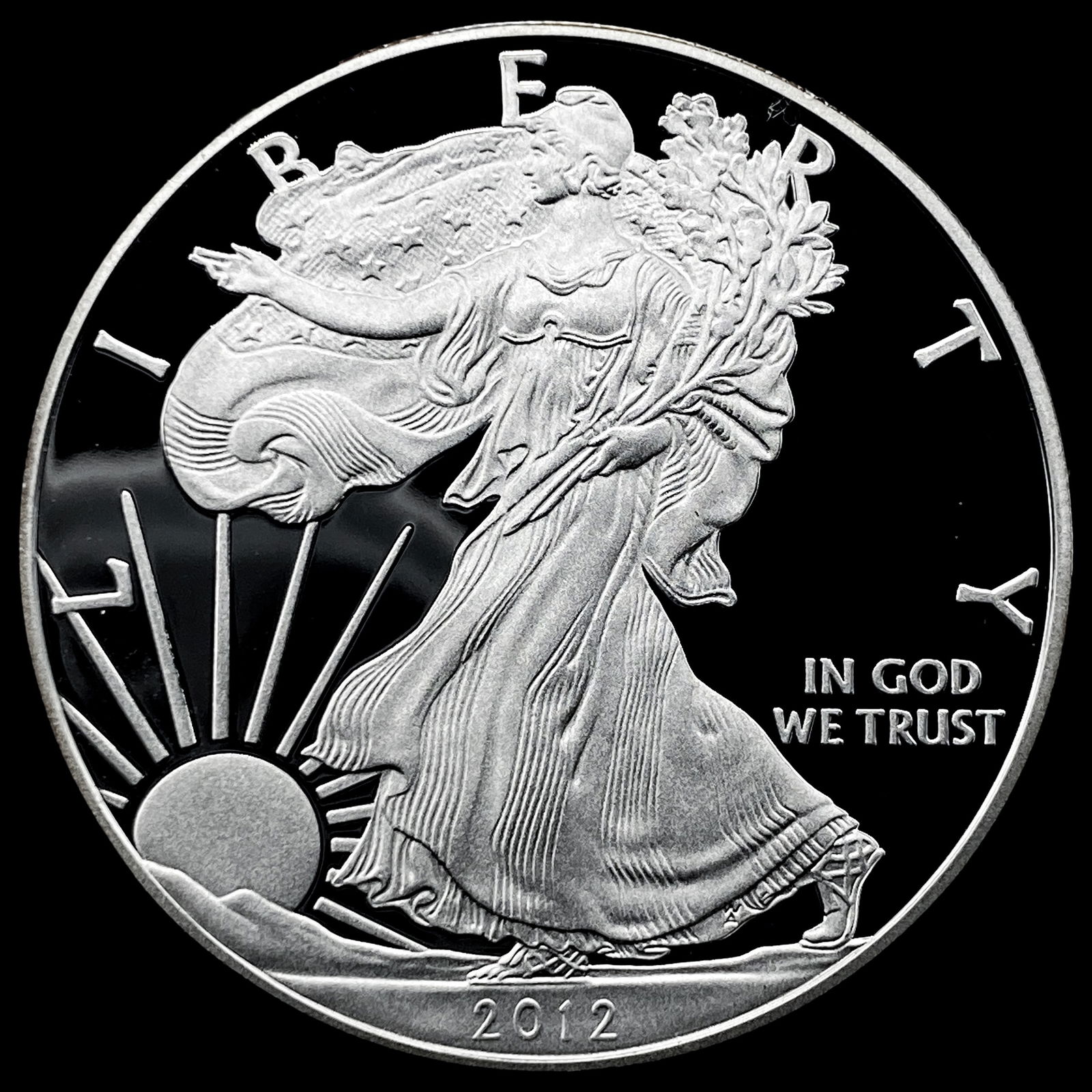 2012-S Silver American Eagle Proof GEM PROOF (1 of 2)