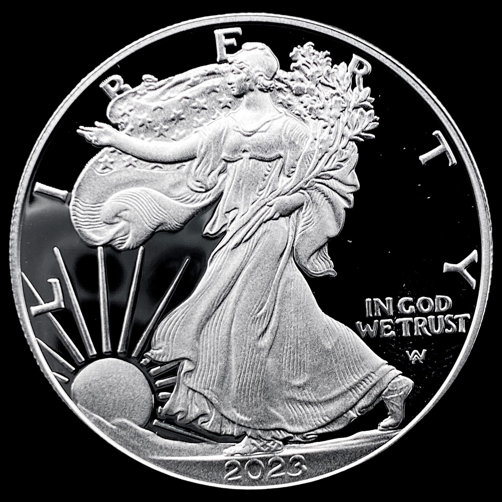 2023-W Silver American Eagle $1 GEM PROOF (1 of 2)