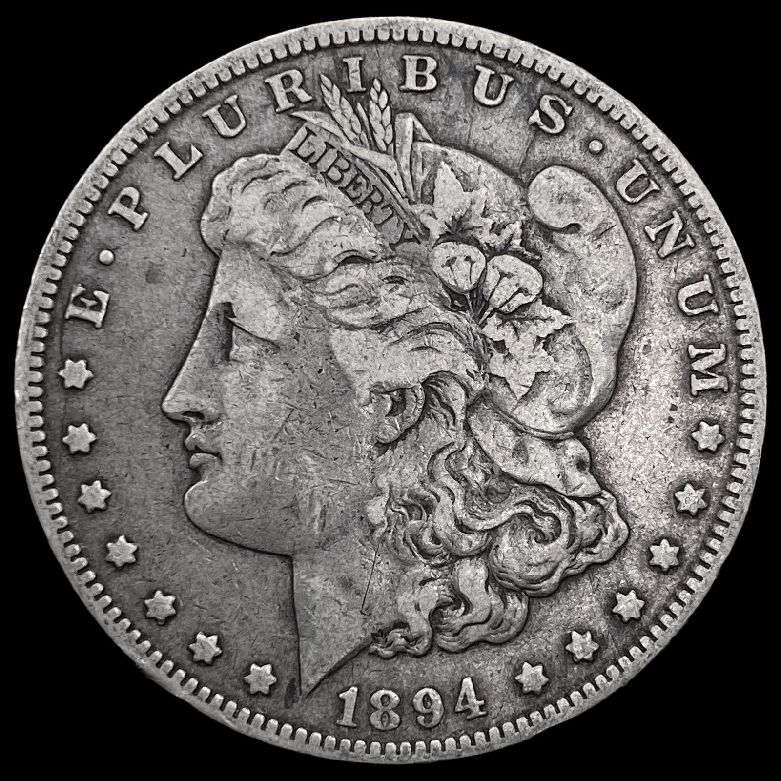 1894-O Silver Morgan Dollar LIGHTLY CIRCULATED (1 of 2)