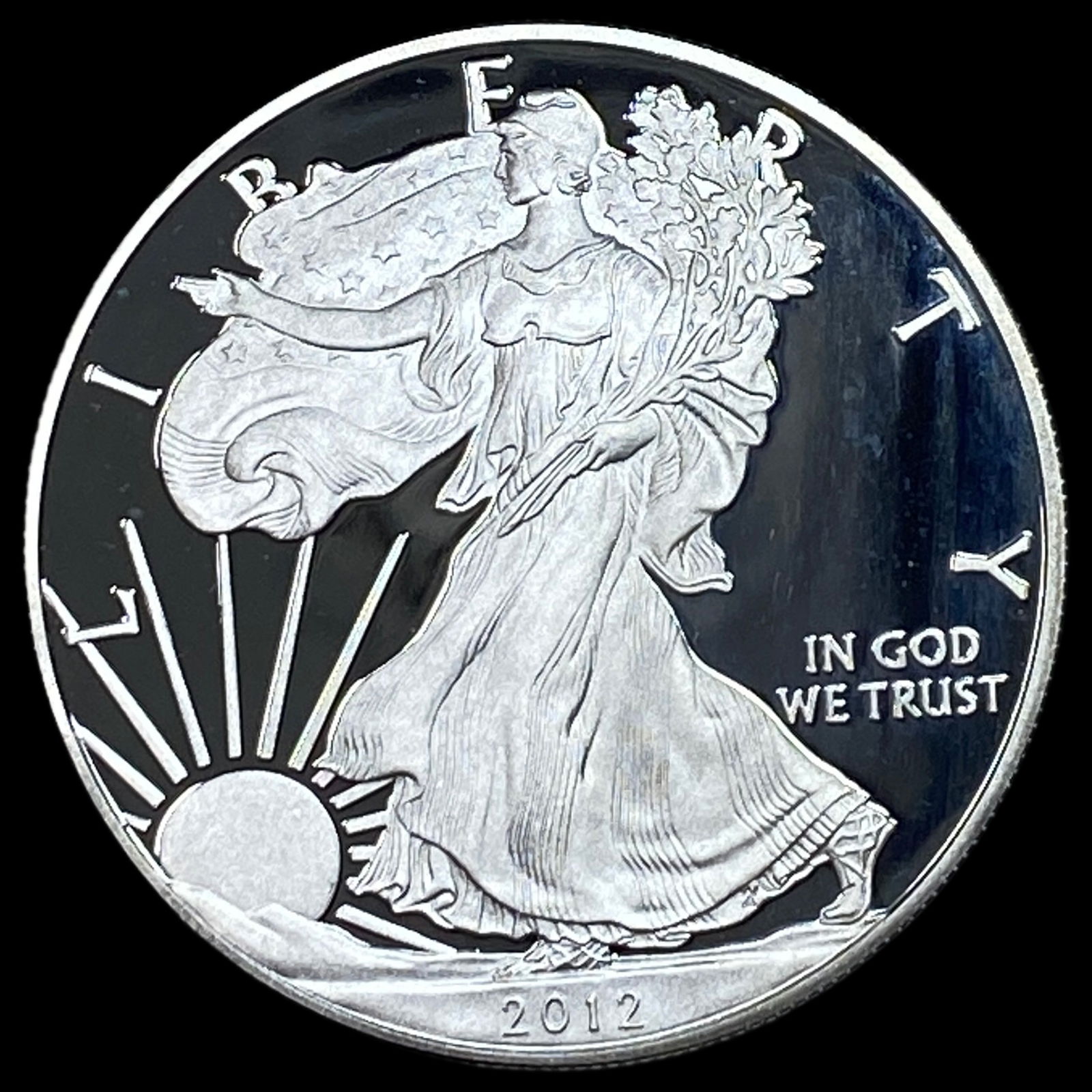 2012-S Silver American Eagle $1 GEM PROOF (1 of 2)