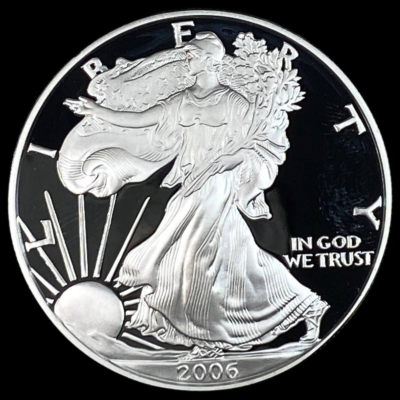 2006-W Silver American Eagle GEM PROOF (1 of 2)