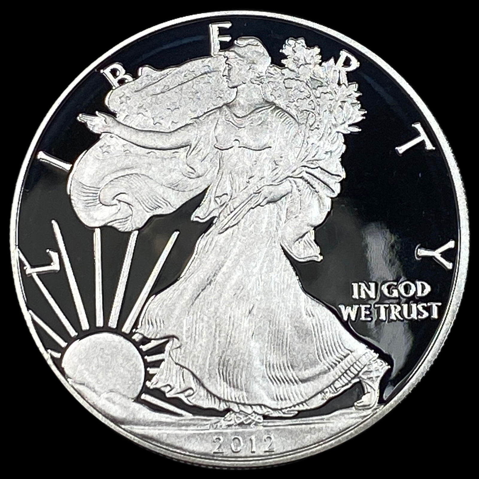 2012-S Silver American Eagle $1 GEM PROOF (1 of 2)