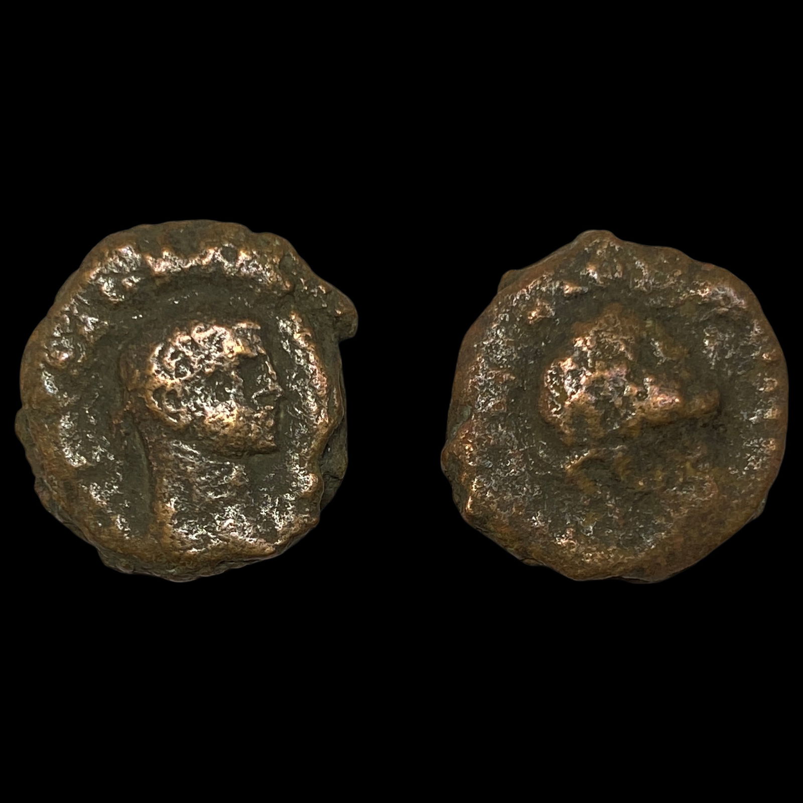 [2 Coins] Roman Egypt 235-284 AD BI Tetradrachm NEARLY UNCIRCULATED (1 of 2)