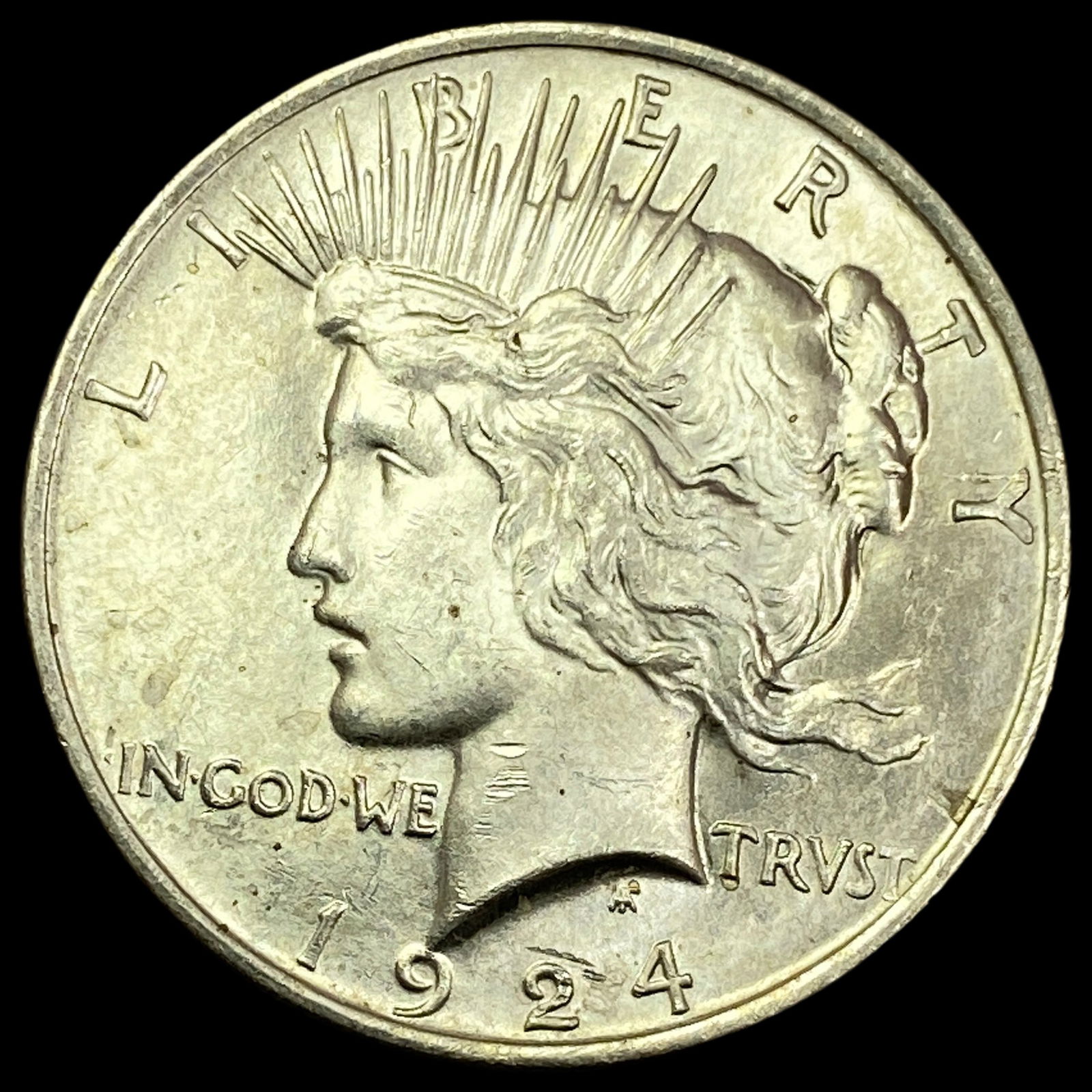 1924 Silver Peace Dollar UNCIRCULATED (1 of 2)
