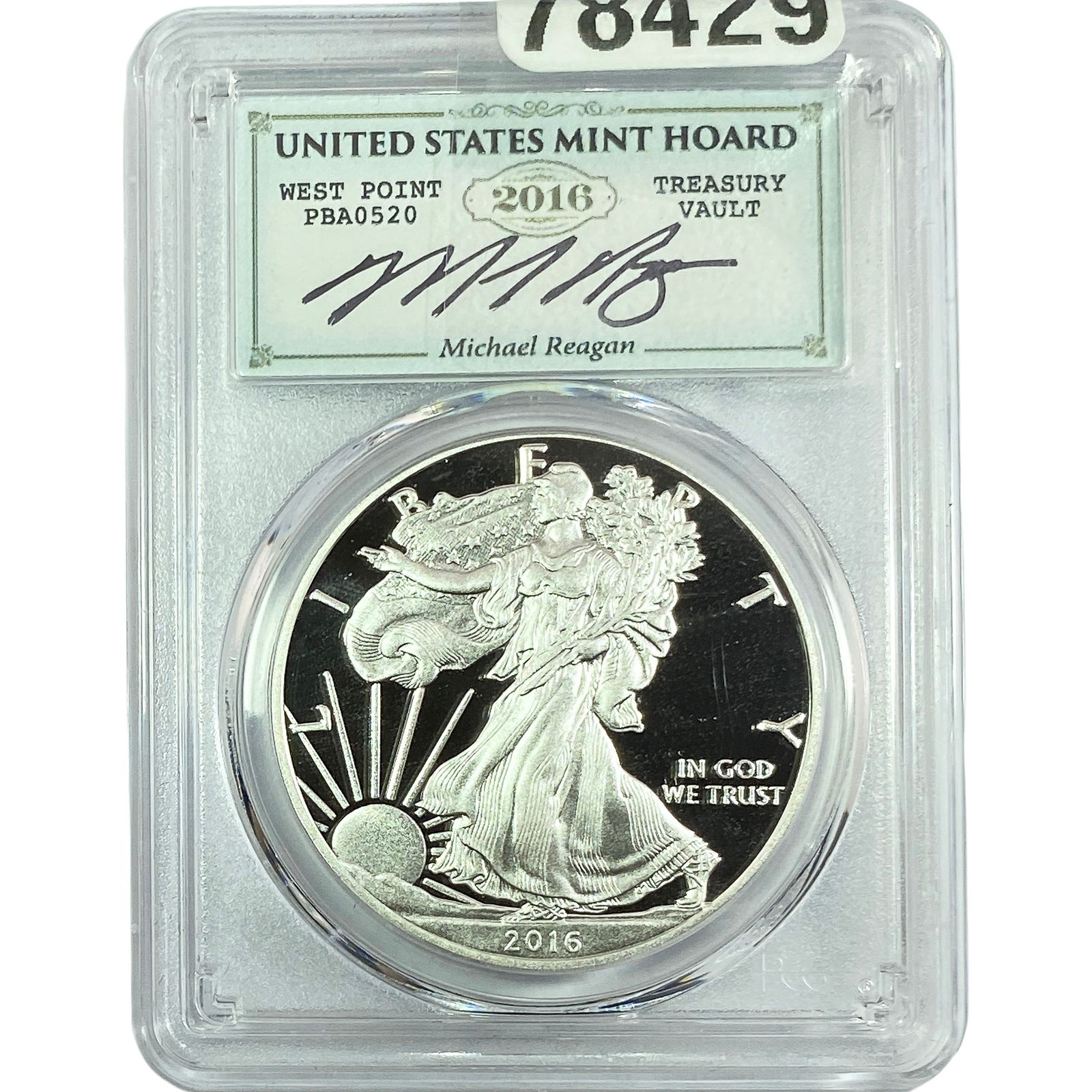 2016 Silver Eagle PCGS PR70 DCAM WP Mint Hoard (1 of 2)