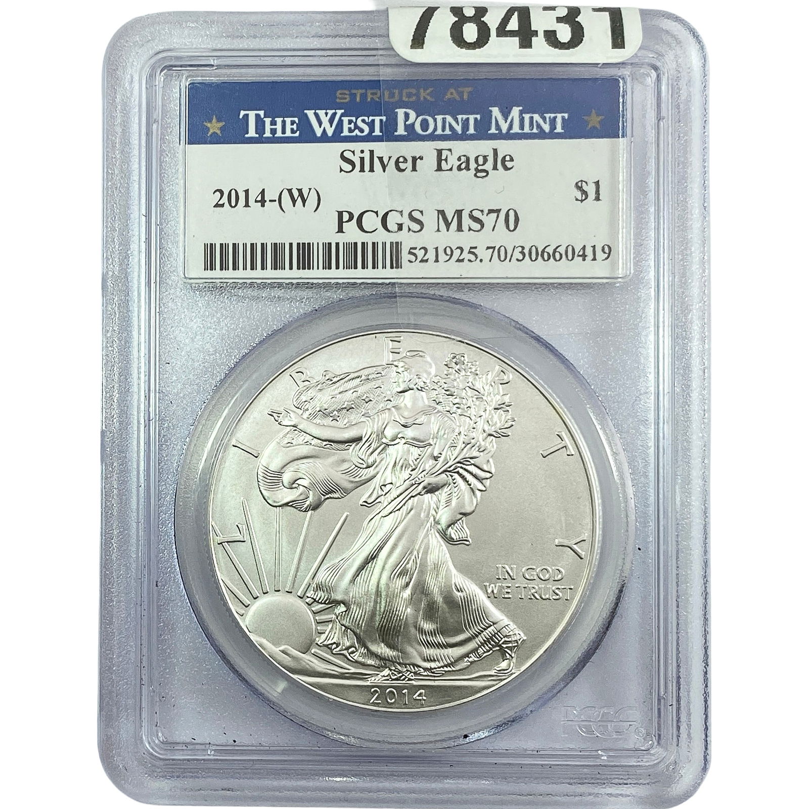 2014-W Silver Eagle PCGS MS70 (1 of 2)