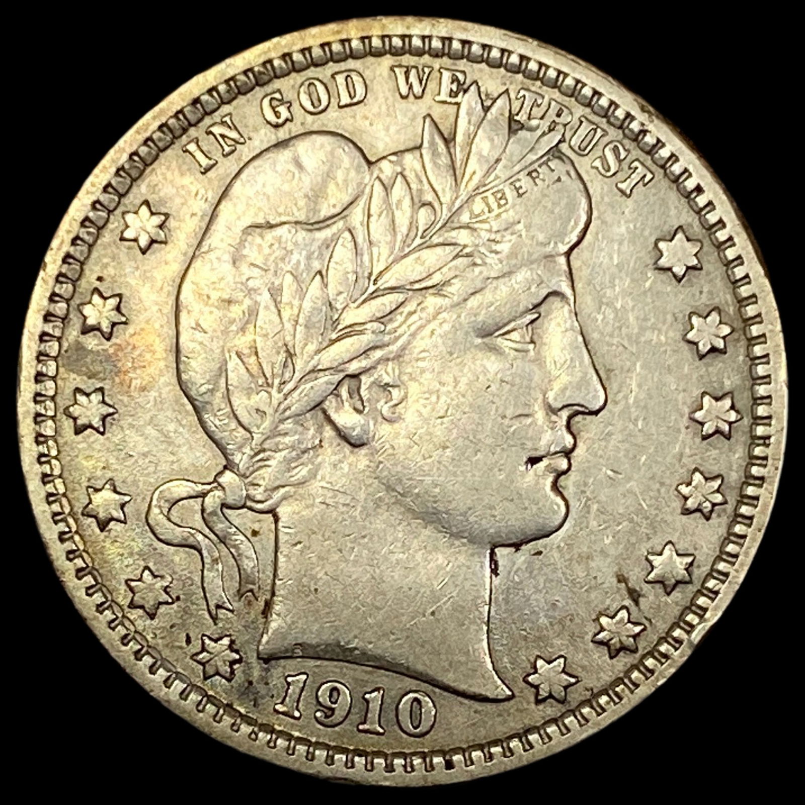 1910 Barber Silver Quarter LIGHTLY CIRCULATED (1 of 2)