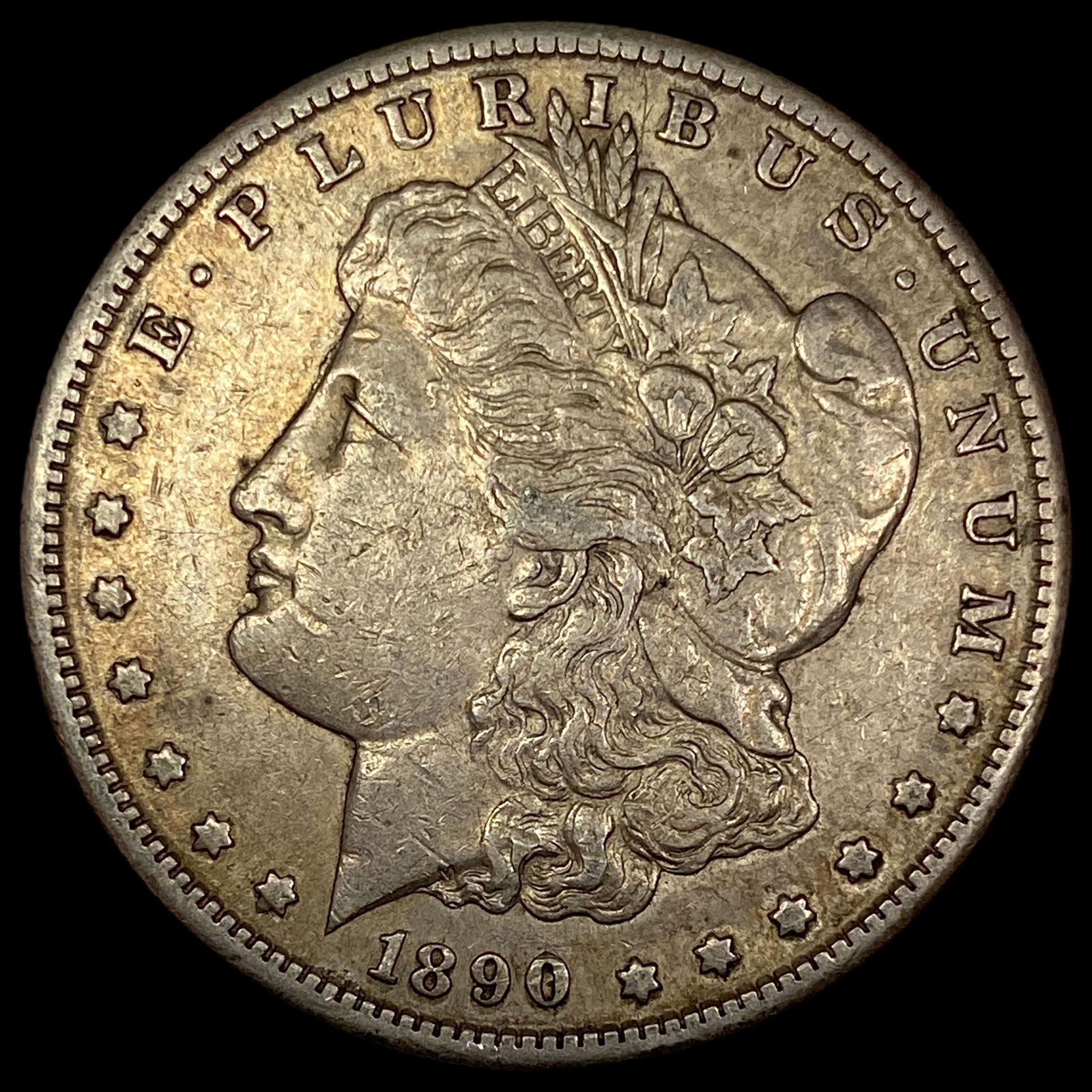 1890-S Silver Morgan Dollar CLOSELY UNCIRCULATED (1 of 2)